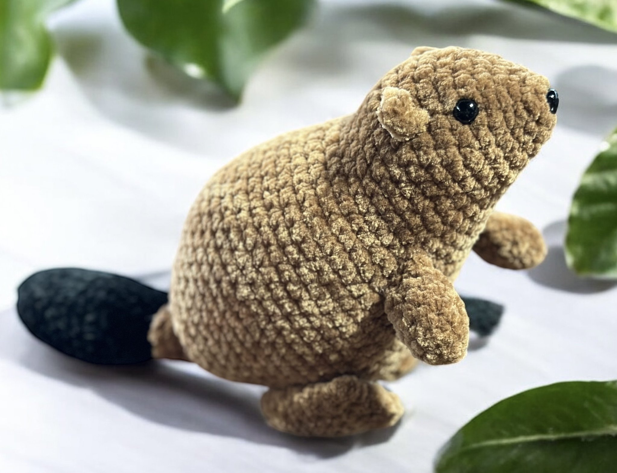 Crochet Beaver Plushie