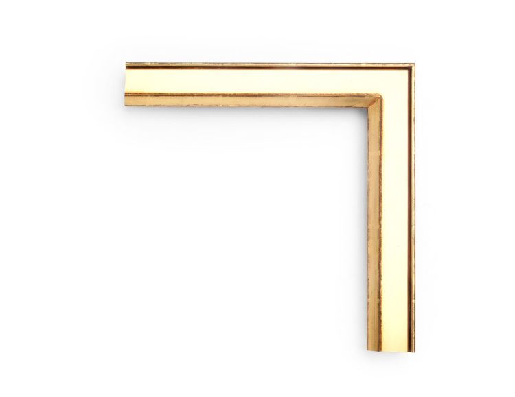 Modernist Dove Modernist dove 2.5", 22k gold, bevel in w/ impressionist finish, yellow and red clay. GLF927D