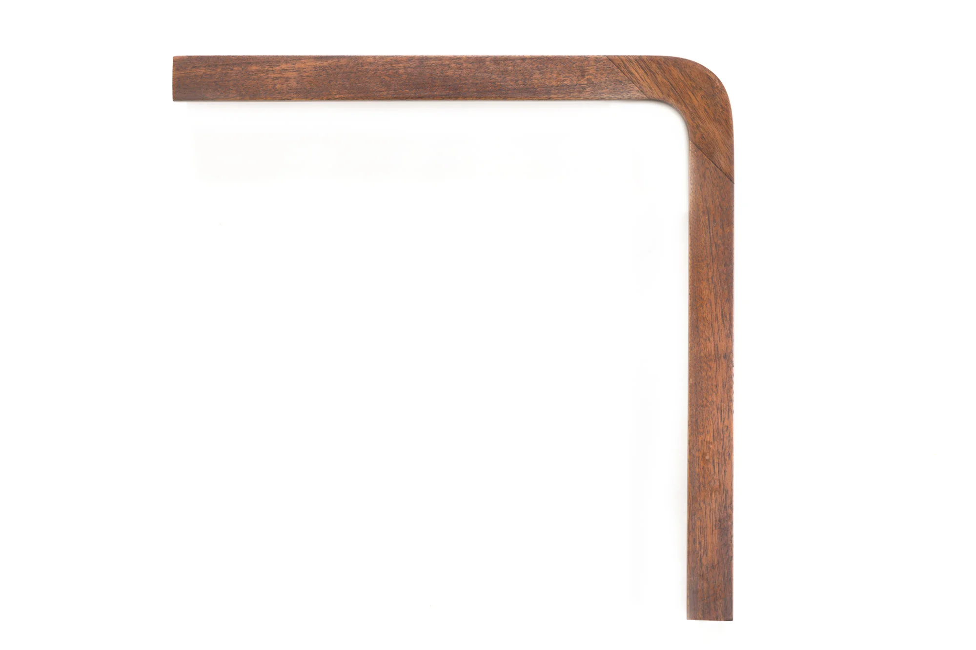 In/Out Medium Walnut Cap 3/4" Inside/Outside Round Corner Cap in Medium Walnut