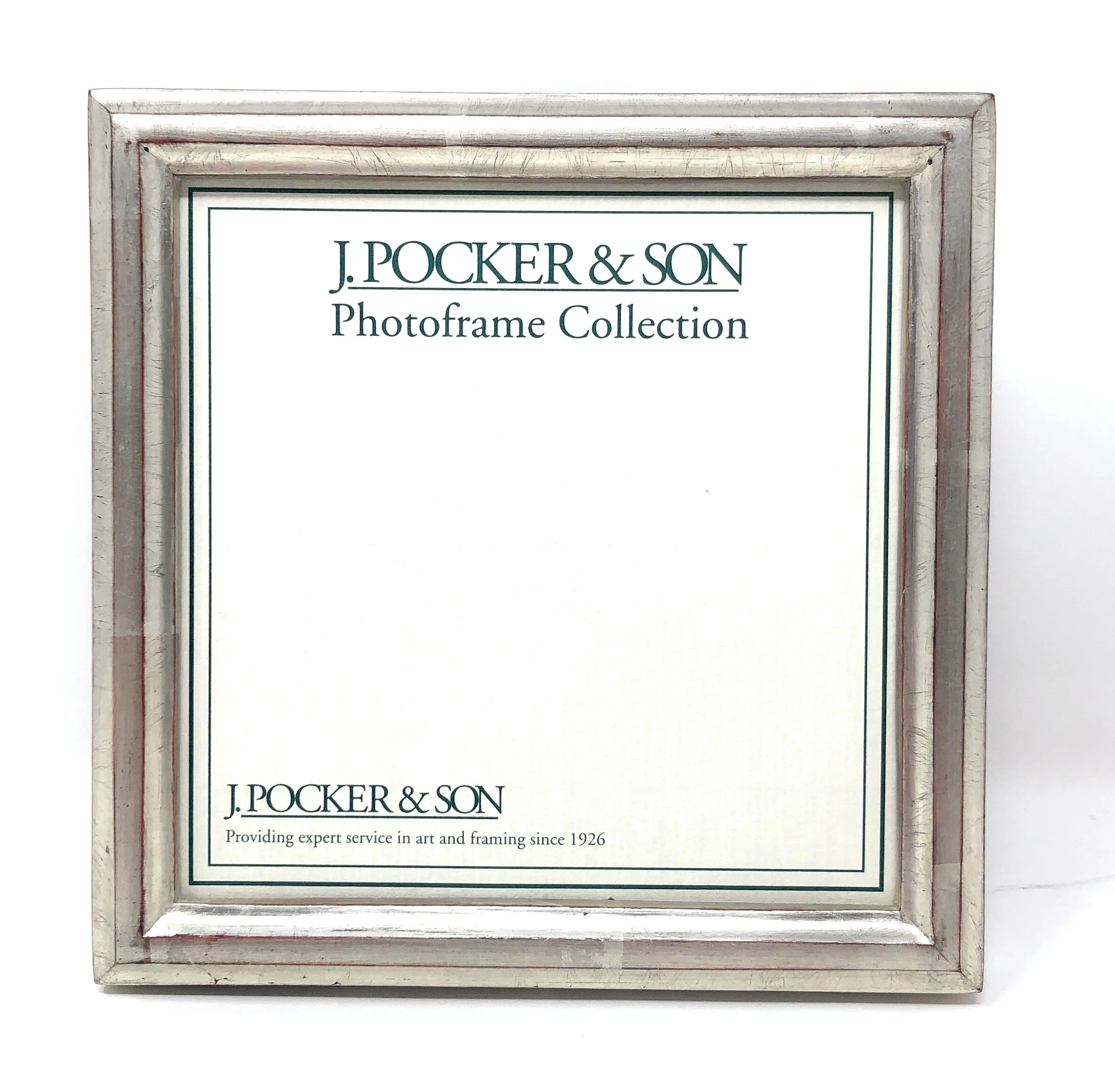 White Gold Square Flat Scoop Bump