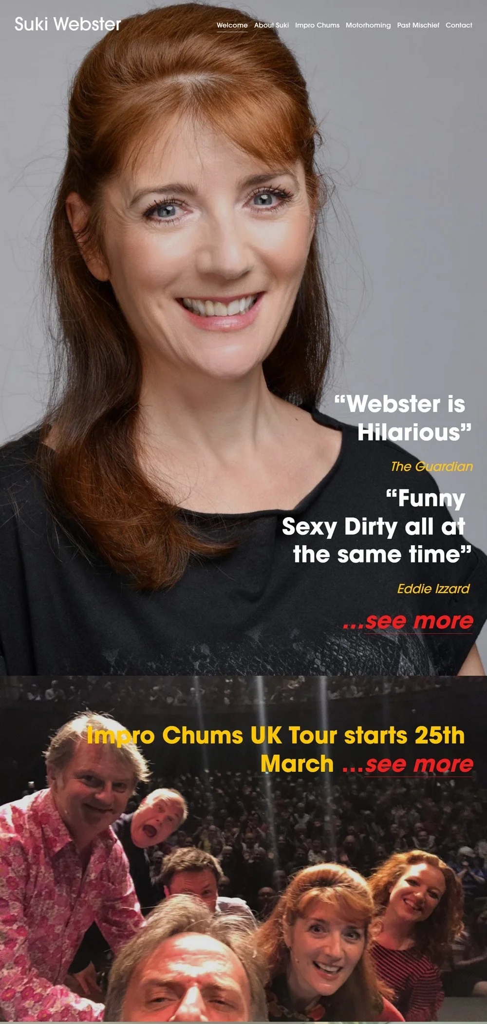 Suki Webster website