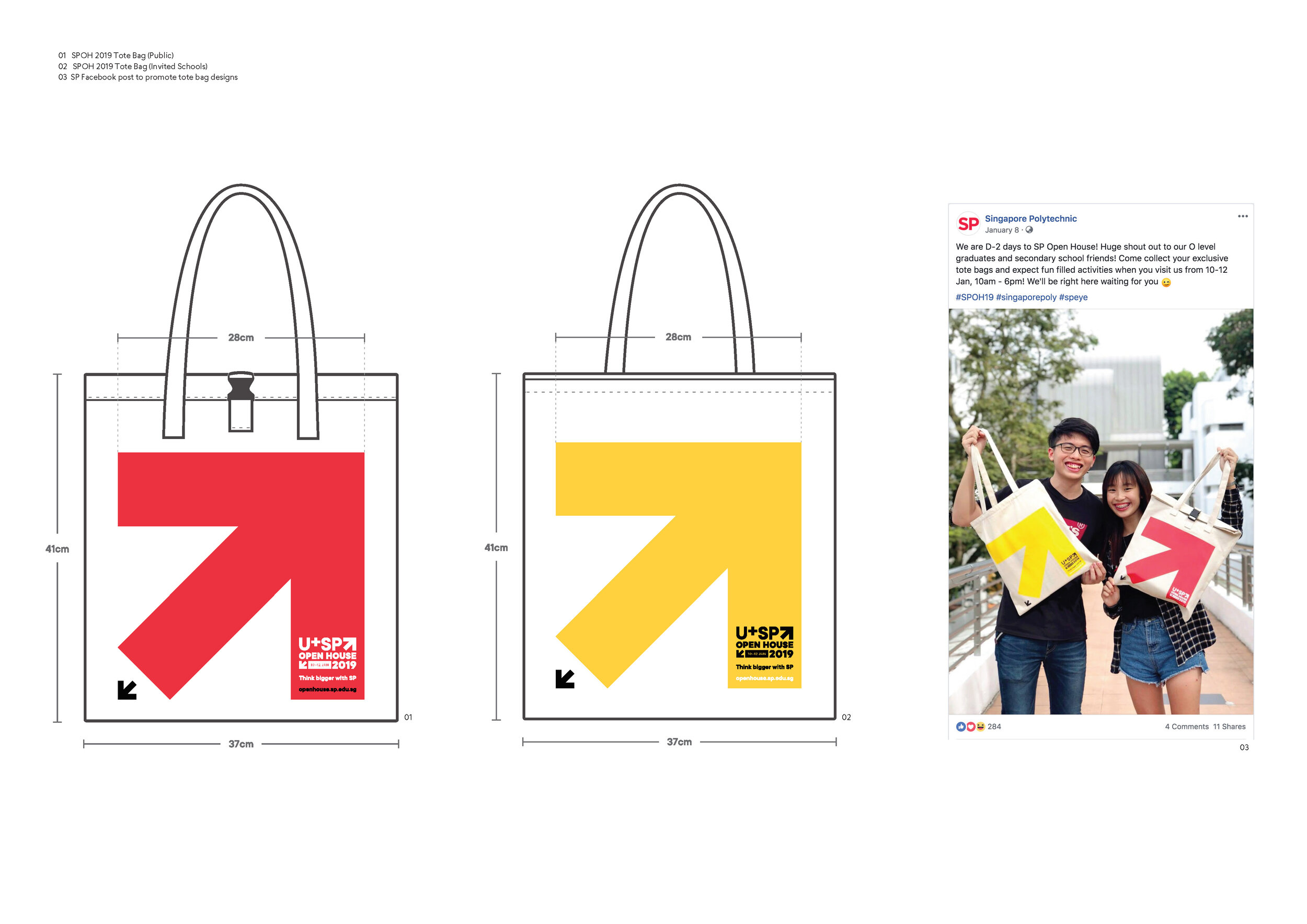 Limited edition tote bags