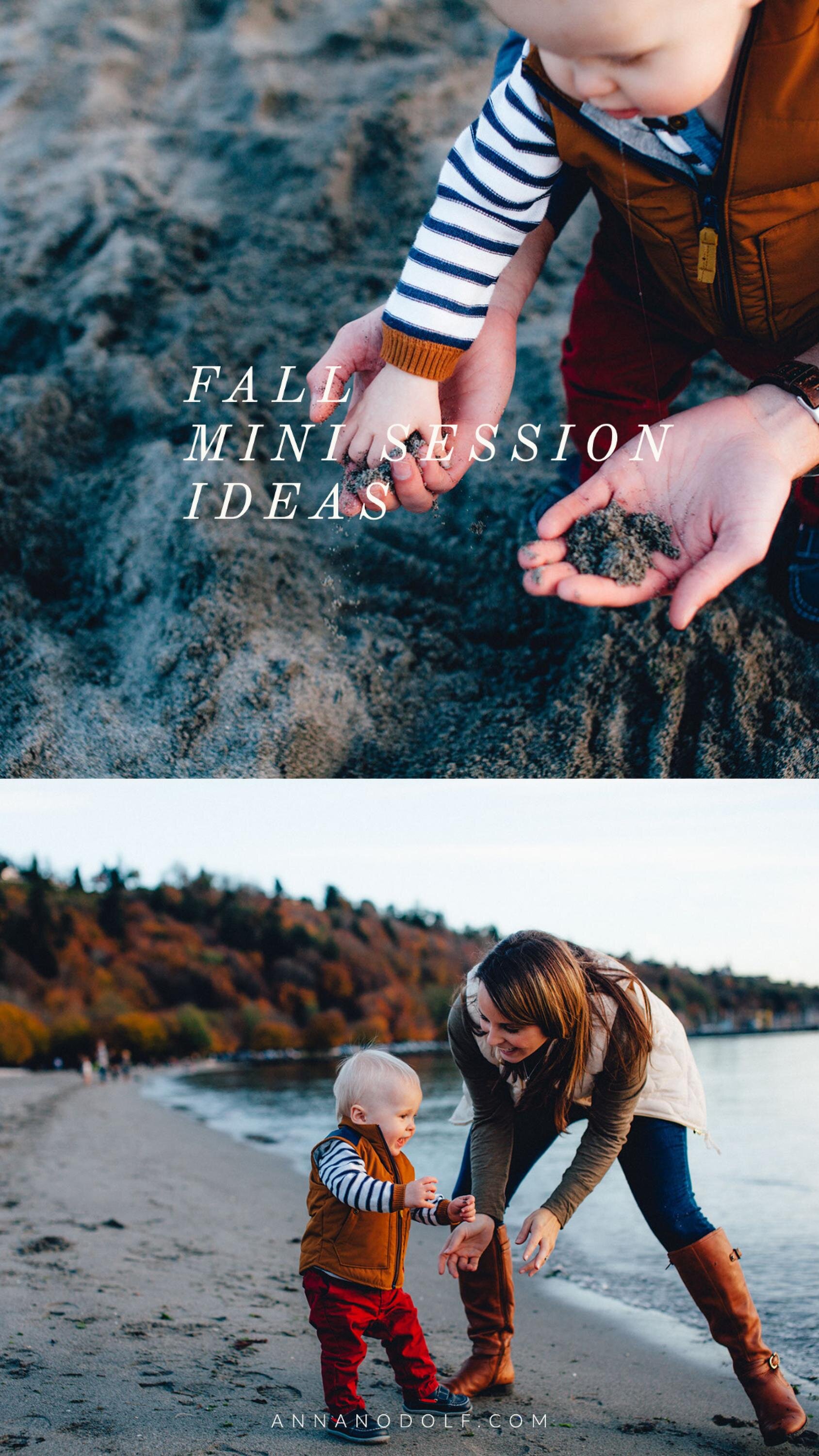 seattle lifestyle photographer - the best mini sessions in seattle