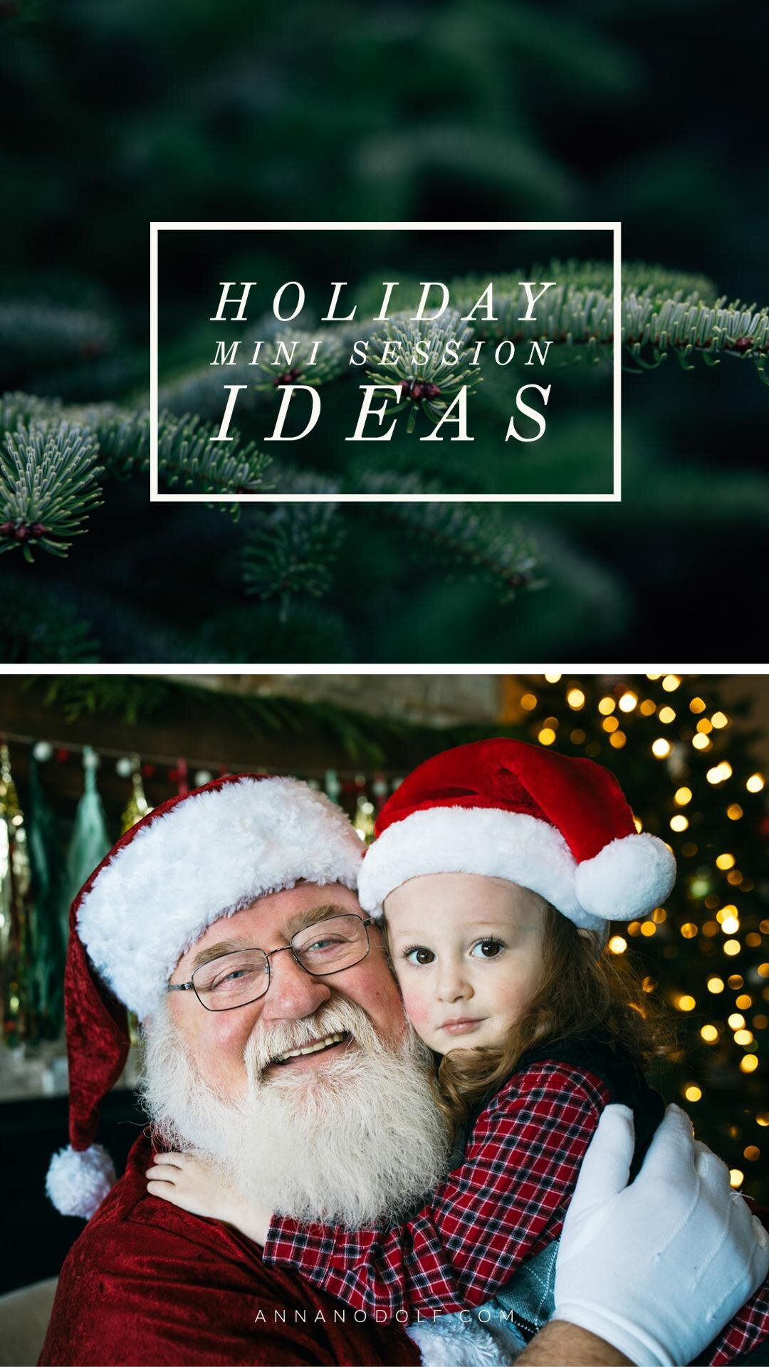 Santa mini sessions in maple valley - seattle family photographer