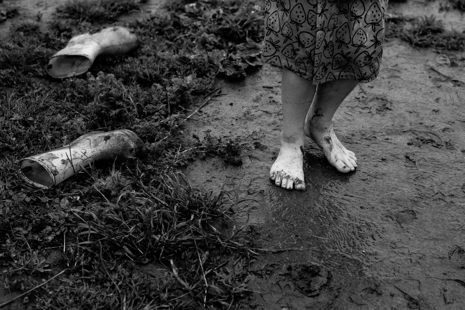 don't fret the rain // black and white