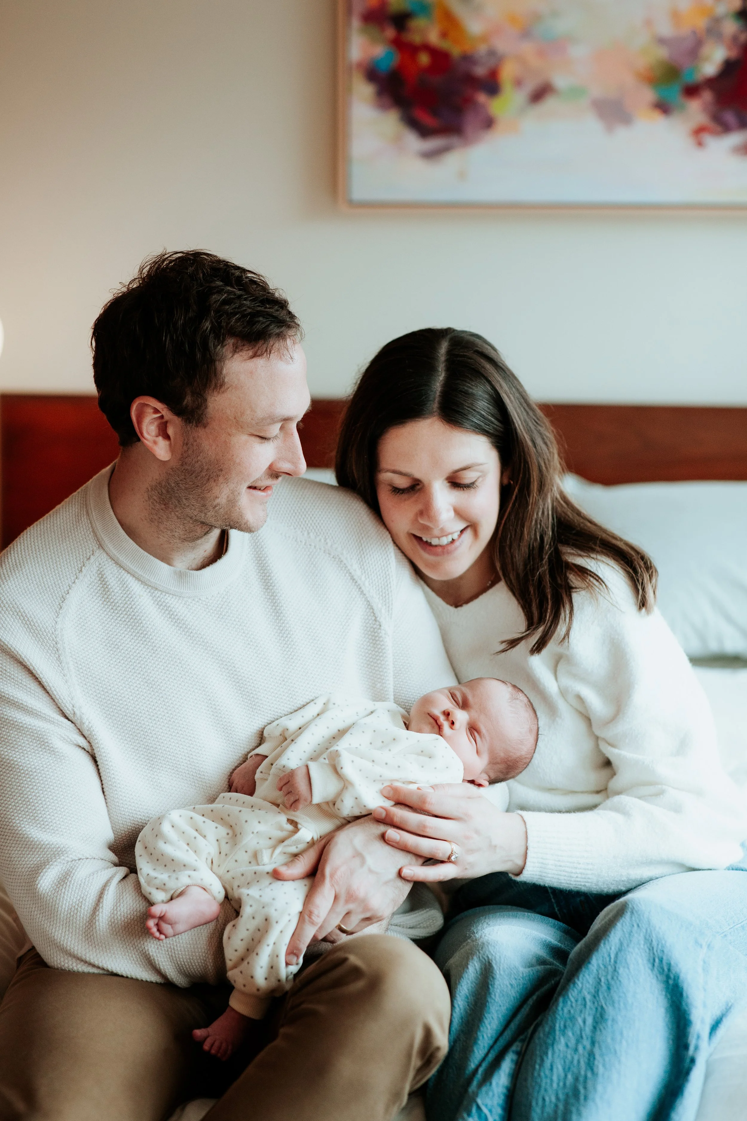 seattle newborn photographer - lifestyle