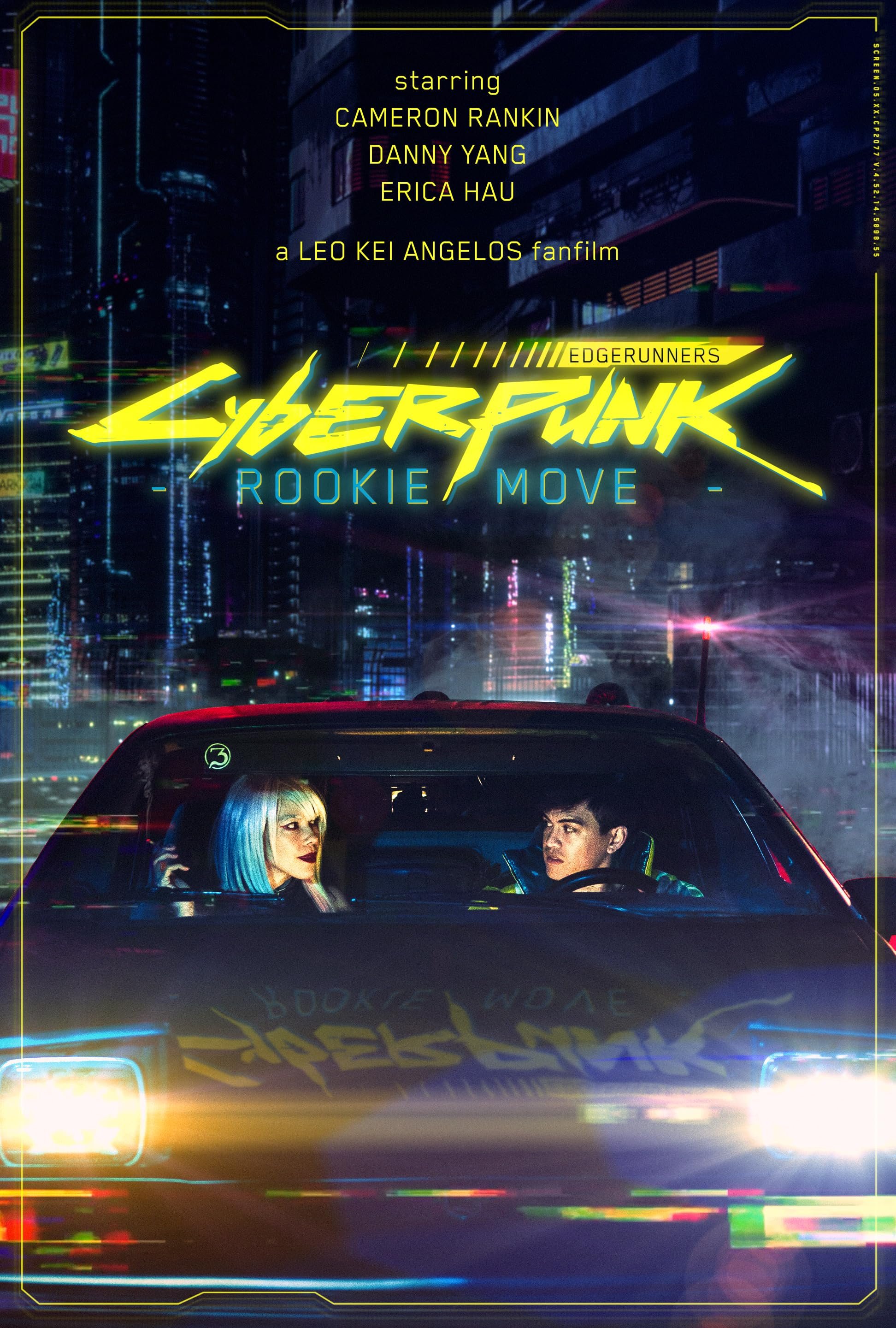 Cyberpunk: Rookie Move Poster 2024