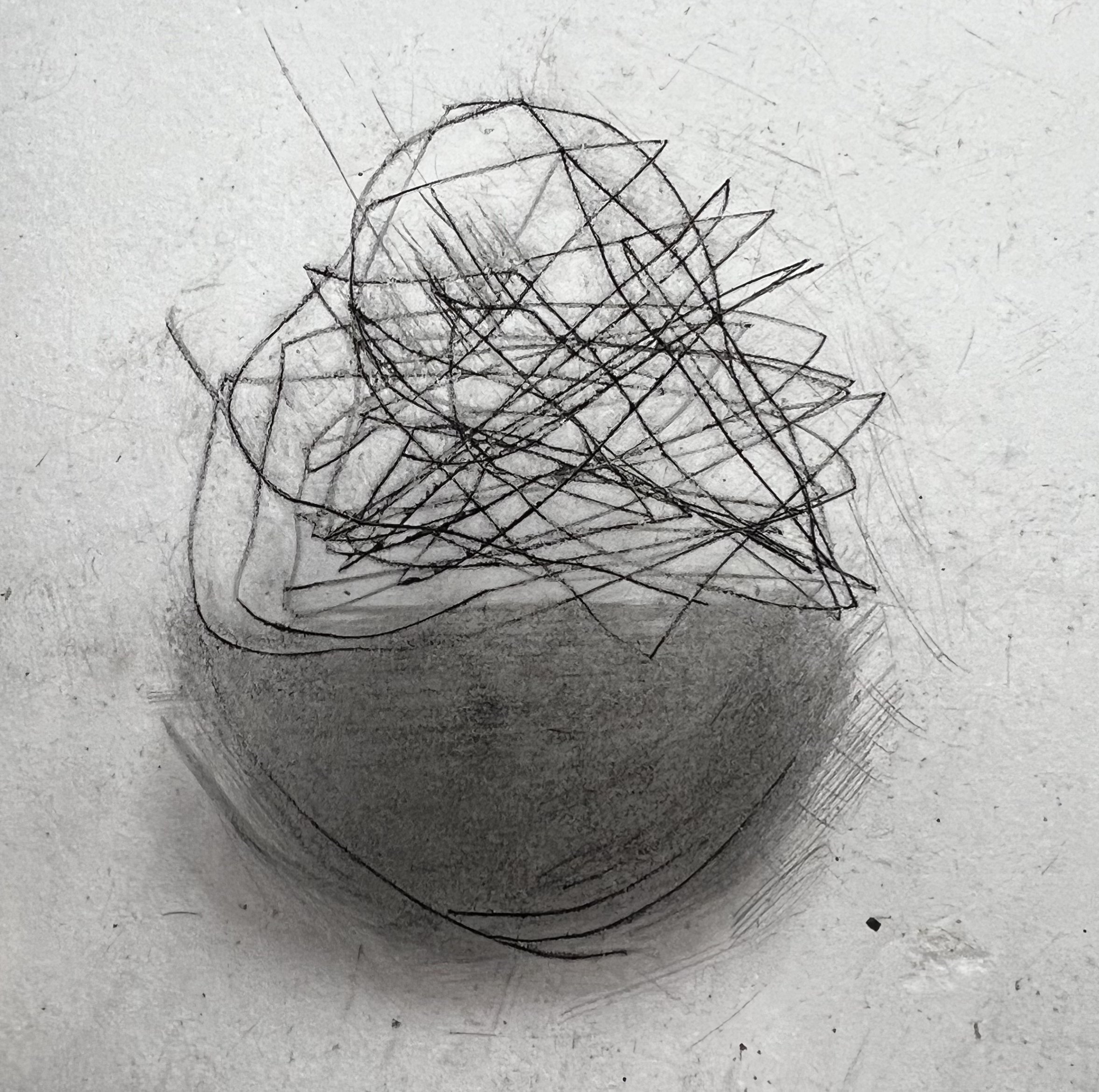 Preemption drypoint print