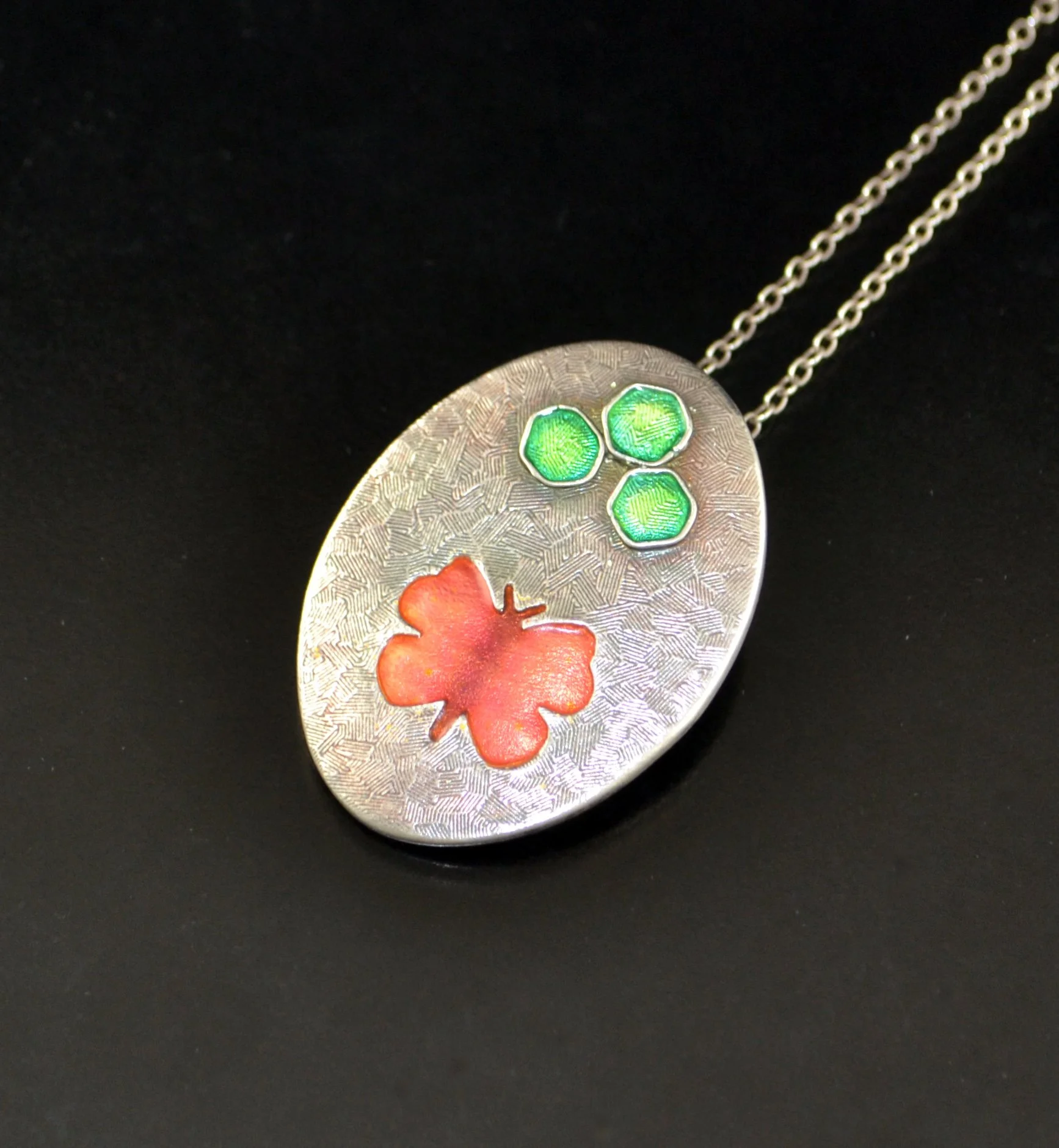 four ways to add enamel to metal clay jewellery