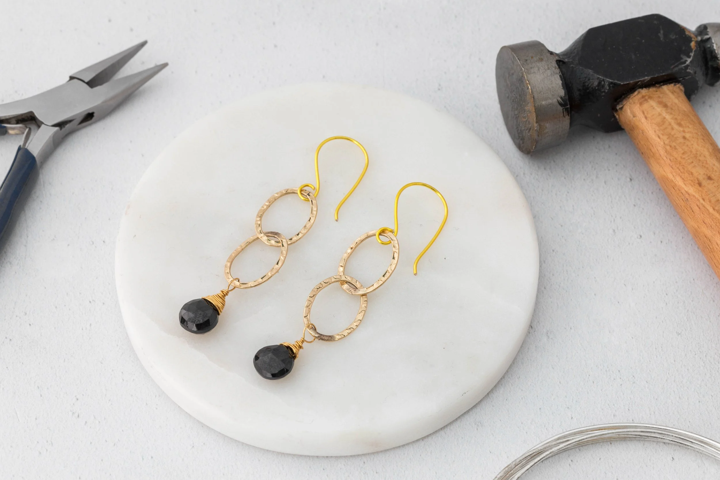 How to Make Ear Wires- a free video tutorial from jewellers academy 