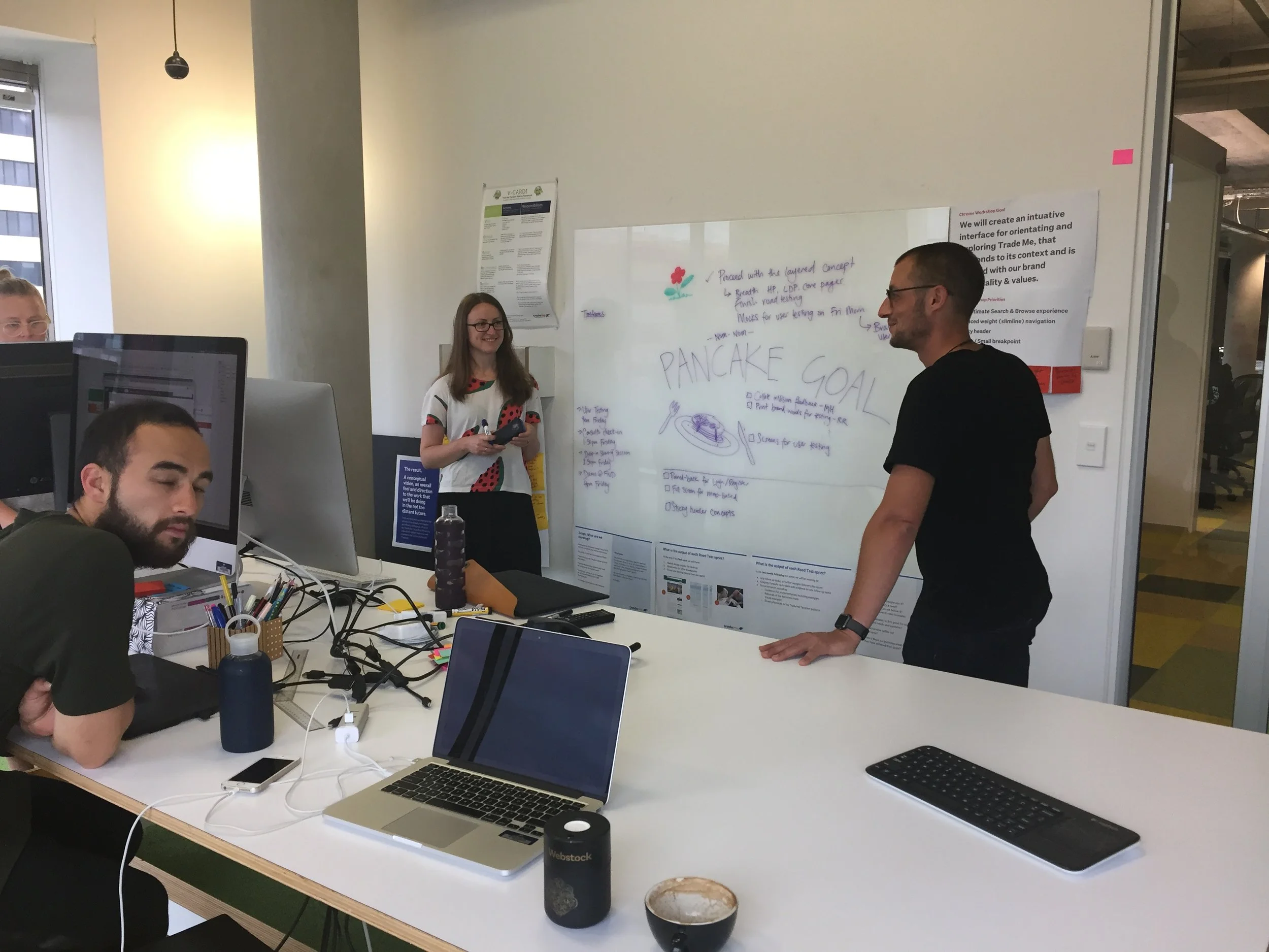 Keeping things on track by breaking down the steps into small, achievable goals.