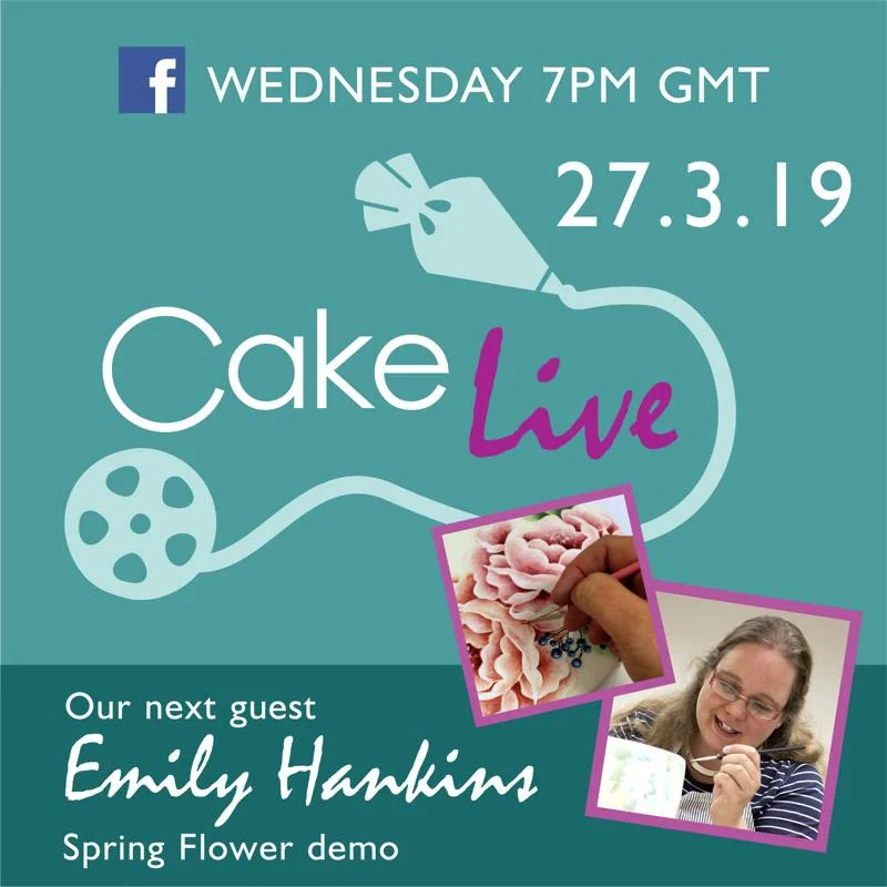 Facebook Live - Live demo for Cake International!