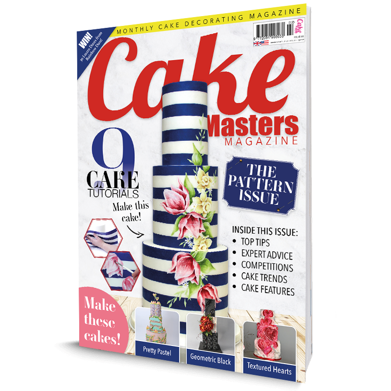 Front cover of Cake Masters Magazine