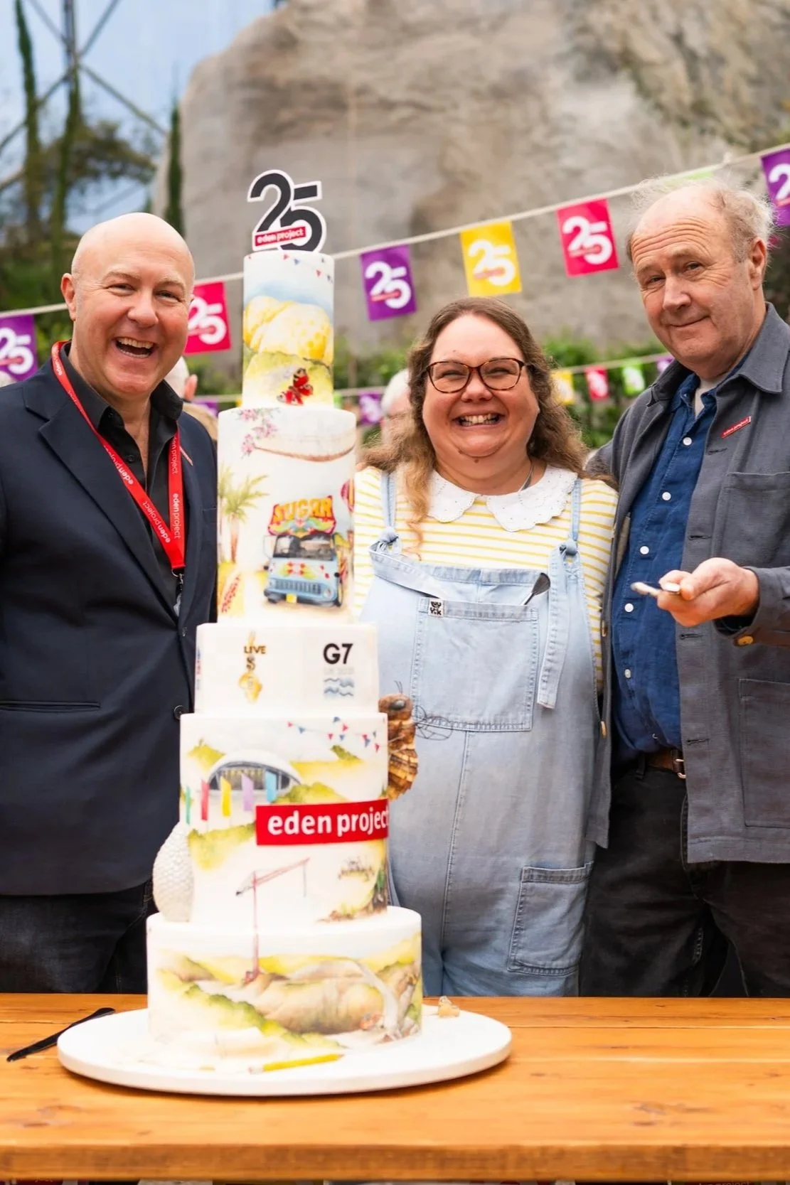 The Eden Projects 25th Birthday Cake!