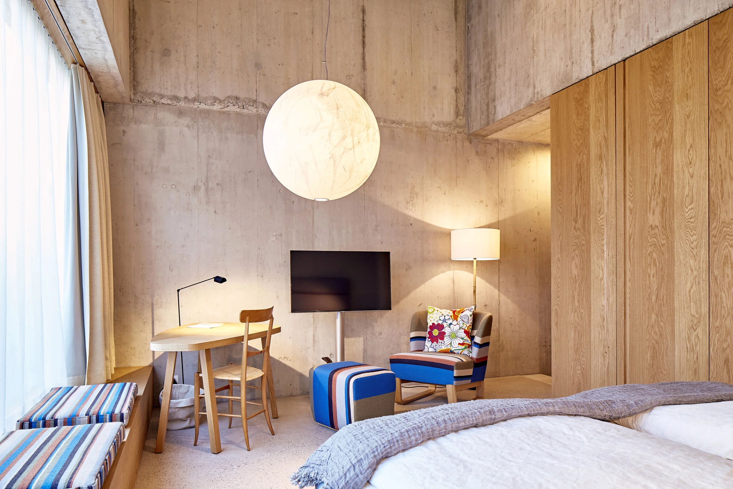 Urban club room, Hotel NOMAD, Basel