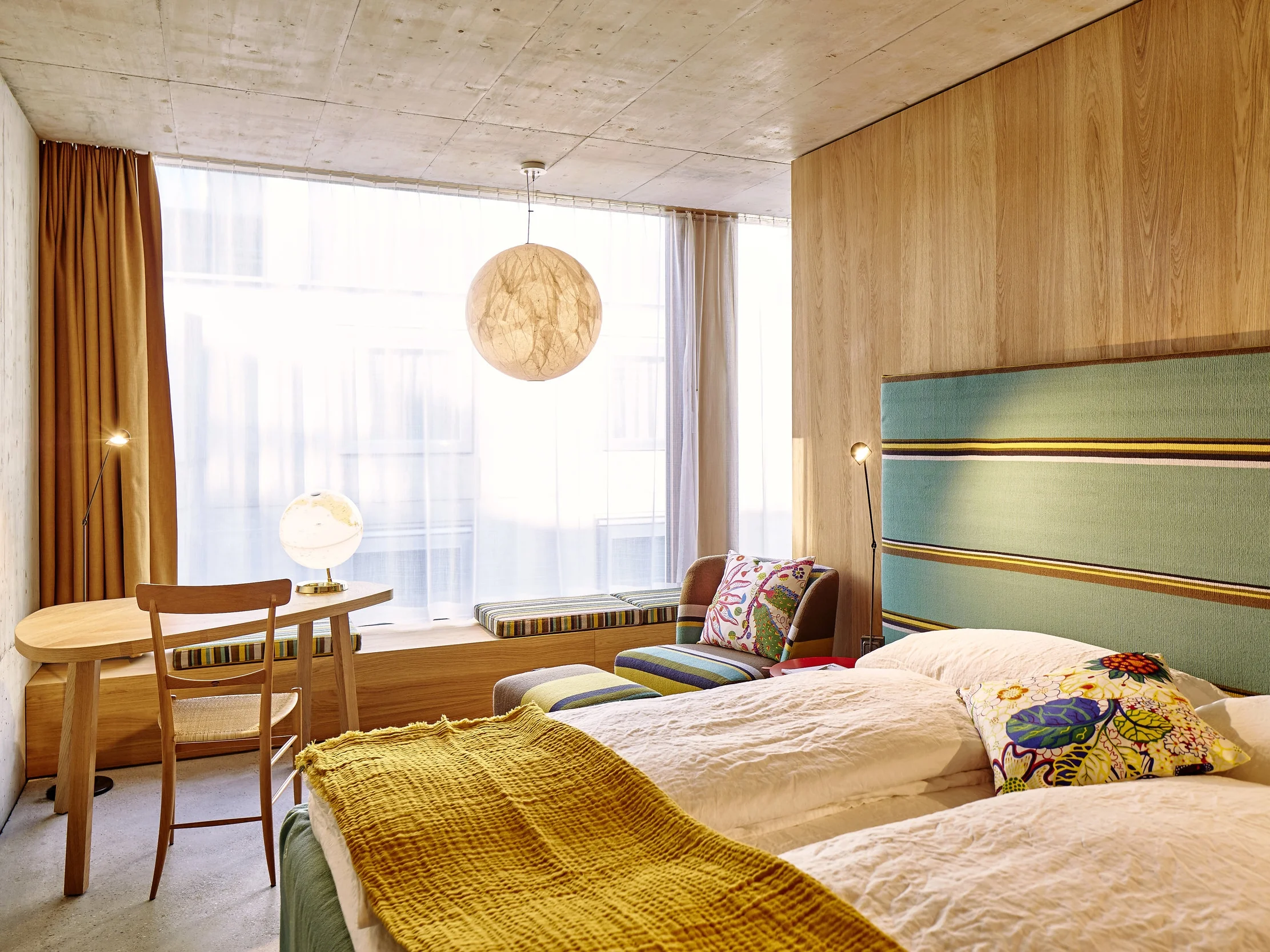Urban club room, Hotel NOMAD, Basel