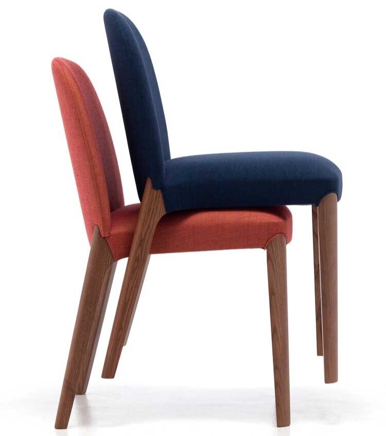 Bellevue dining stacking chair 51