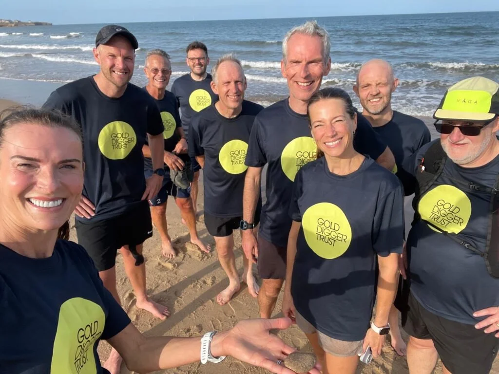 Coast to Coast Runners fundraising for Golddigger Trust