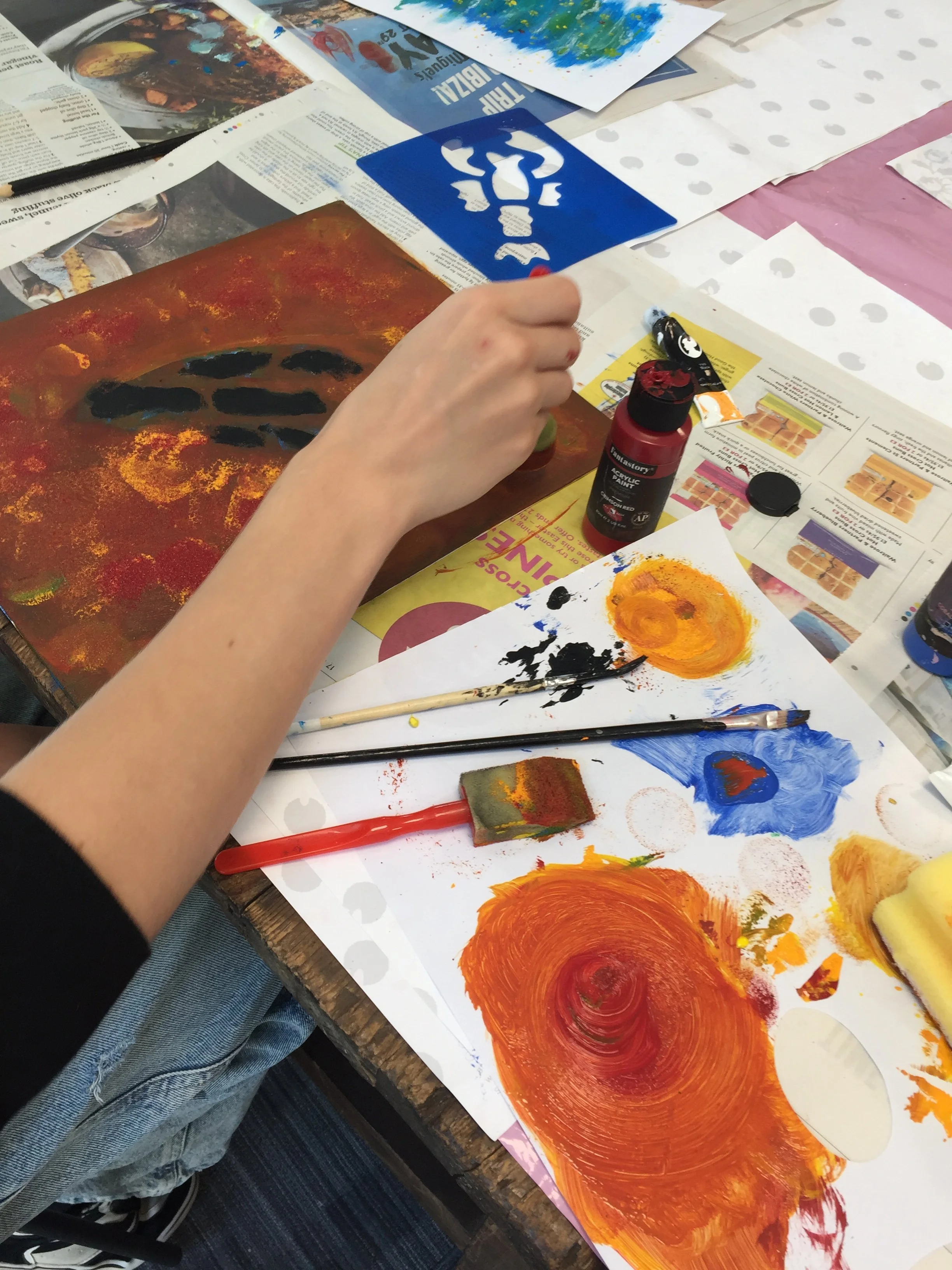 Creative Arts Class - Painting - Monday 2nd March (4:30-6pm)