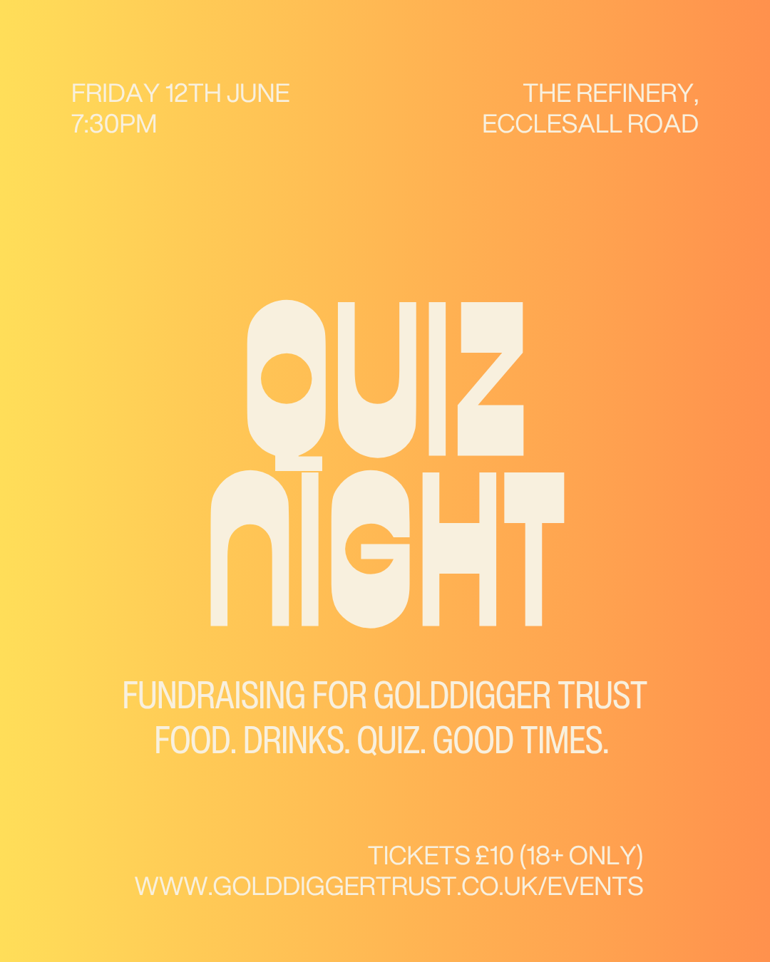 Fundraising Quiz Night - 12th June