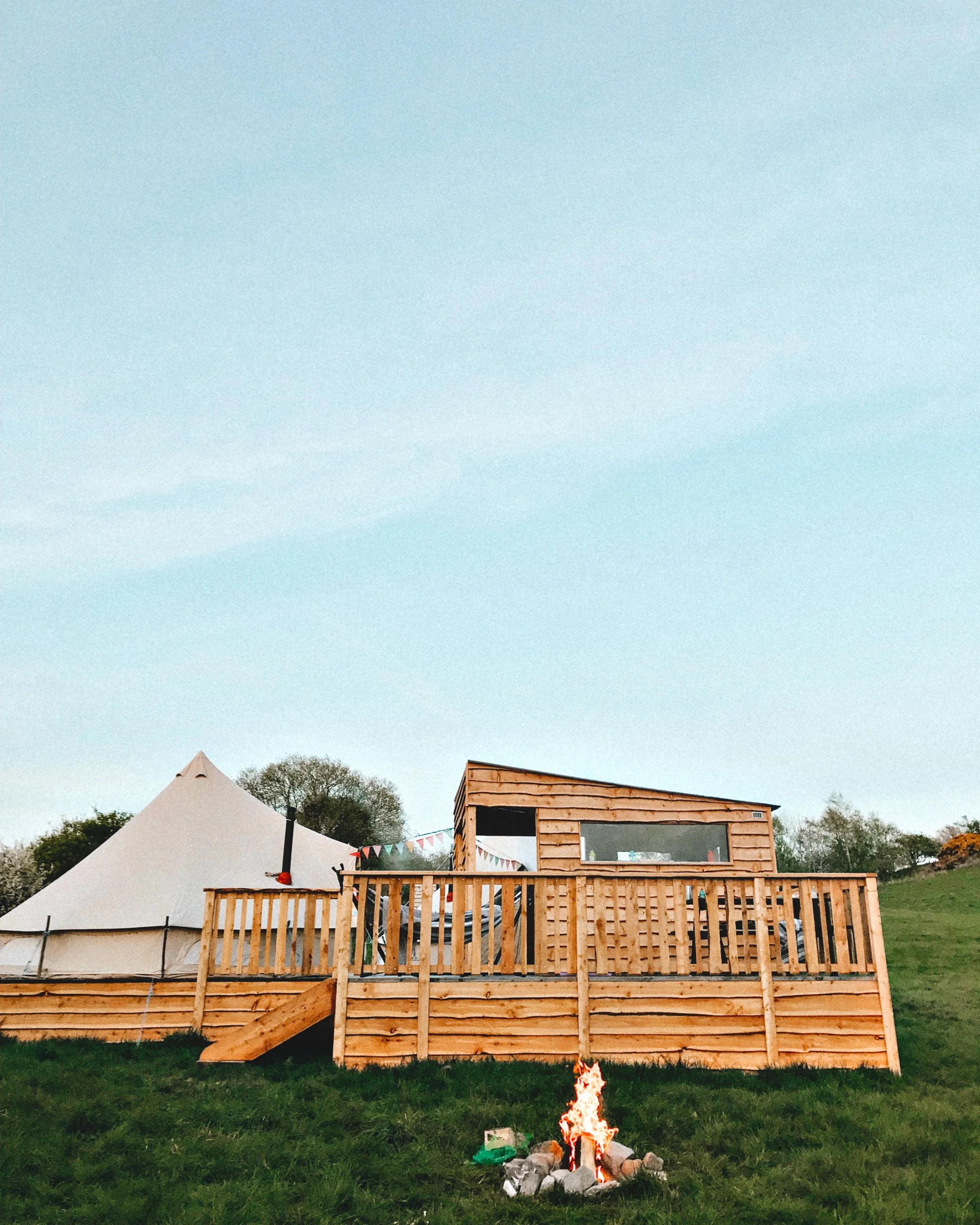 Bell Tent with Firepit.JPEG