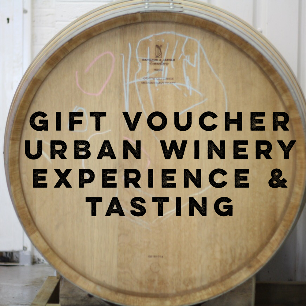 Gift Voucher: Urban Winery Experience Tasting — Blackbook Winery