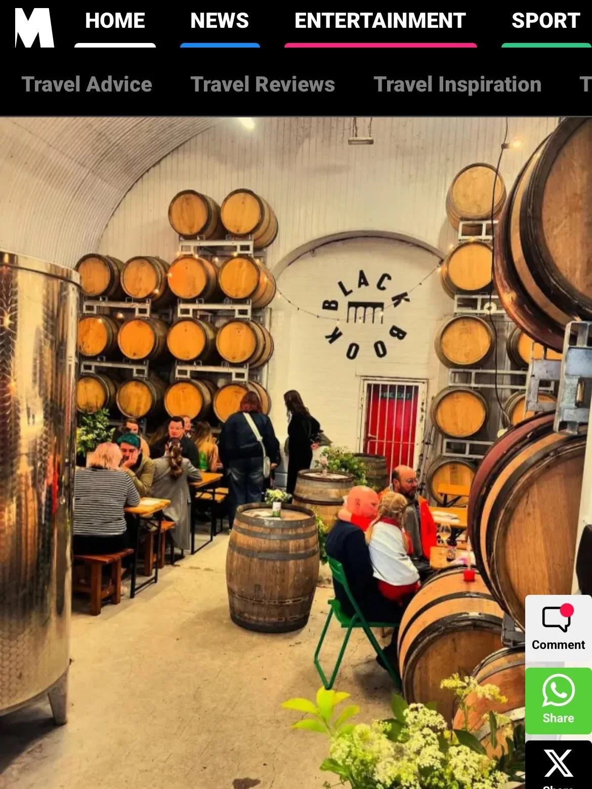 Look Mum, we&rsquo;re in the Metro 📰 

Thanks @robbuckhaven for the mention&hellip; 

More (winery) tour dates coming soon 🔜🤙🏼🤘🏼🎵🍷 

&ldquo;A must-visit Urban Winery&rdquo;. We&rsquo;ll take that 😎 

Come check us out ✈️ 🚂 🚲 

#blackbookwi