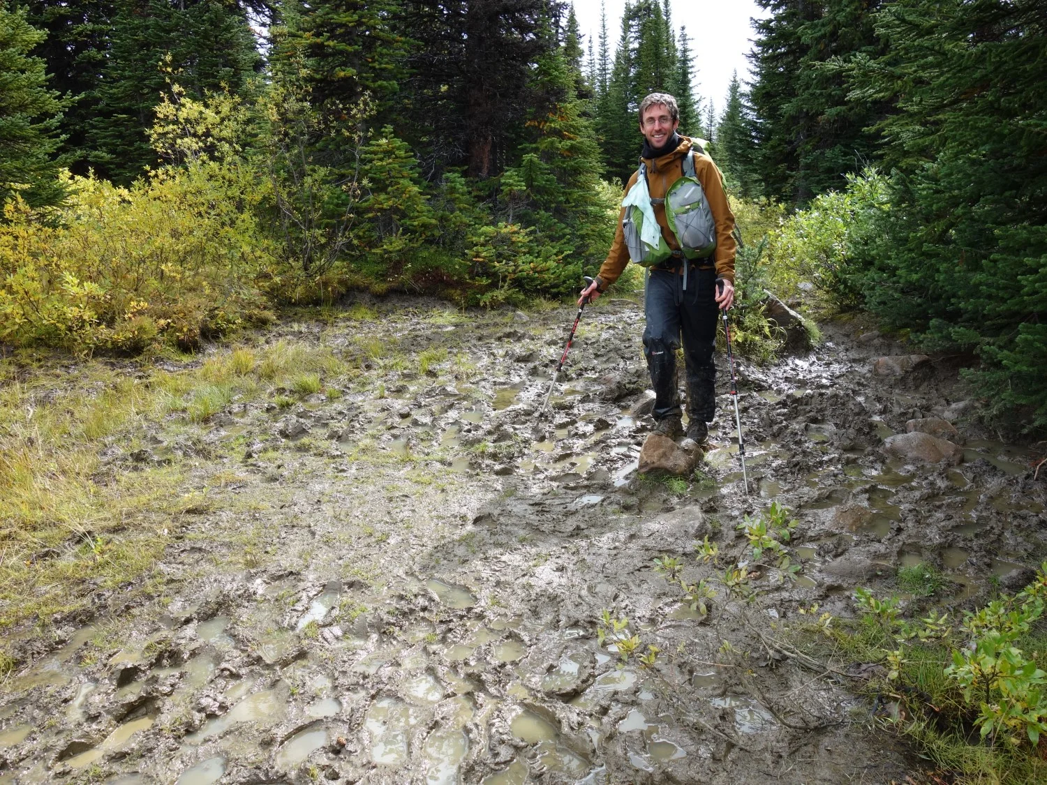 Beware, the Tonquin Valley Mud, especially in Spring or after rain.