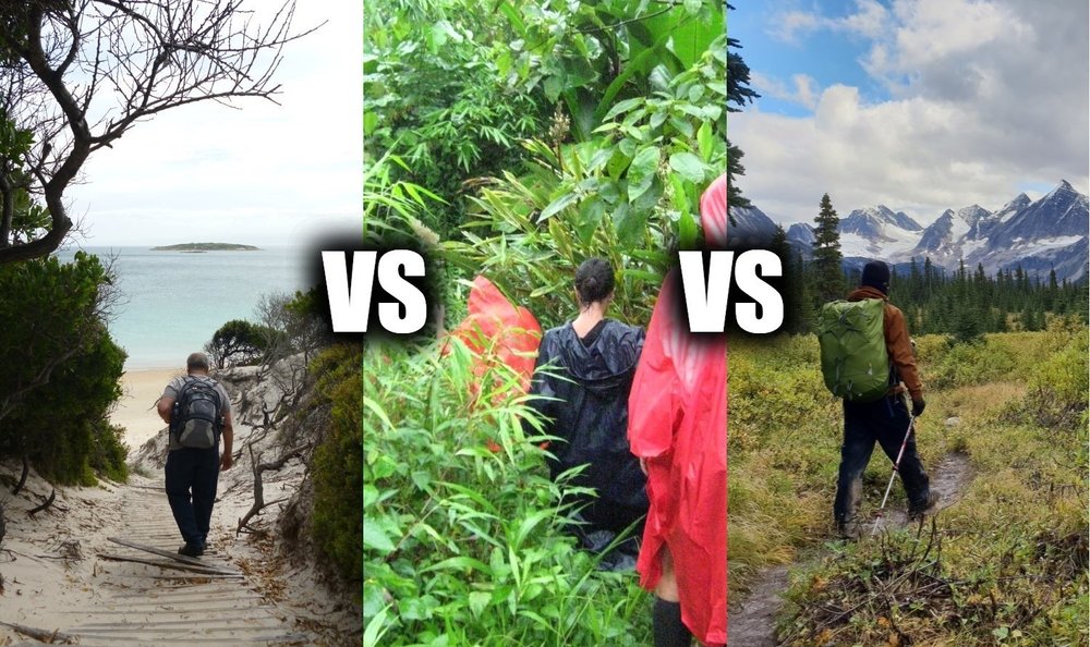 What is Trekking Vs Hiking 