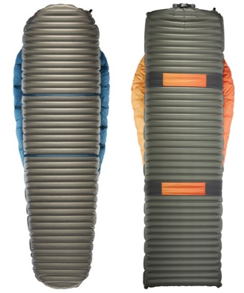 The new thinner SynergyLink connectors supplied with the Hyperion (left) vs the traditional wider SynergyLink connectors (right).