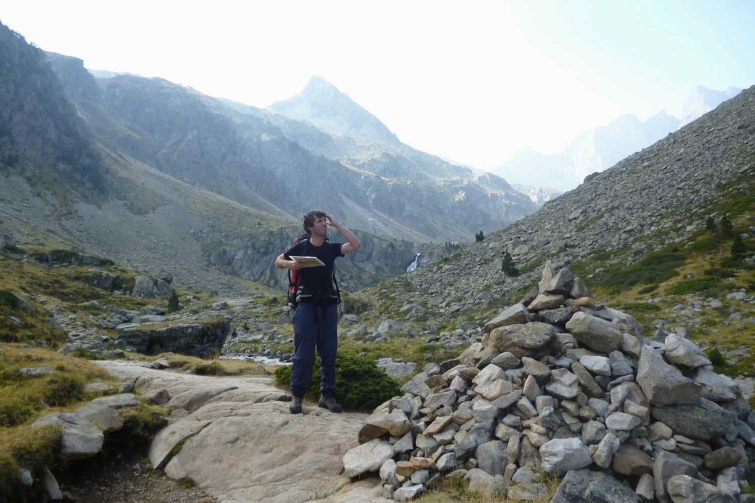 It’s always a good idea to carry a map and compass!