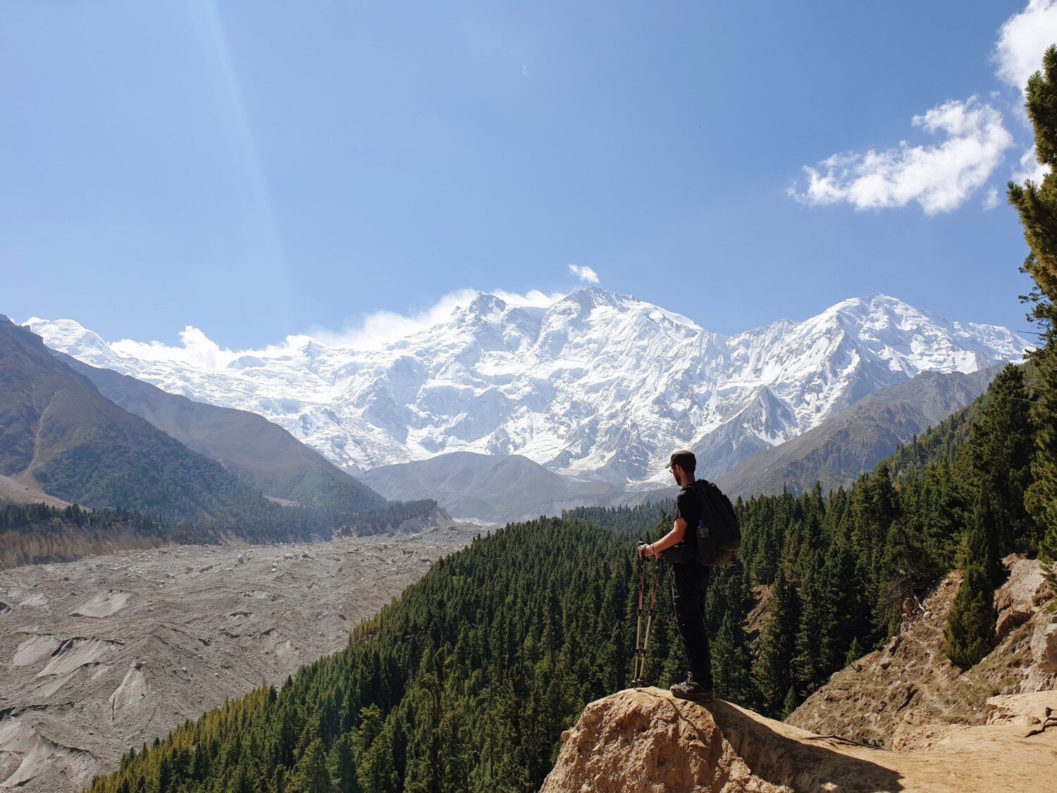 The views of Nanga Parbat from Fairy Meadows are just stunning.