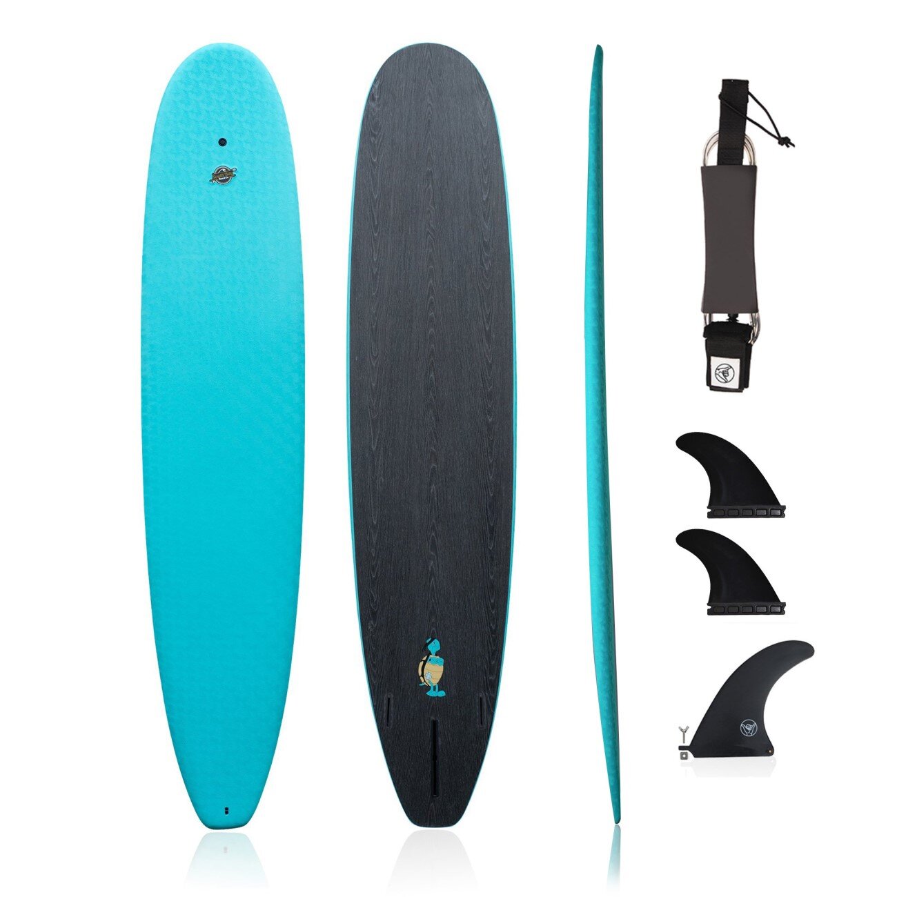 8 Verve Surfboard Beginner Soft Top Surfboard by Gold Coast Surfboards 