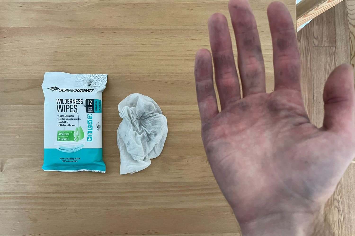  Biodegradable wipes aren’t as versatile or effective as liquid soaps. But they are extremely convenient, and often all you need for a quick freshening up. 