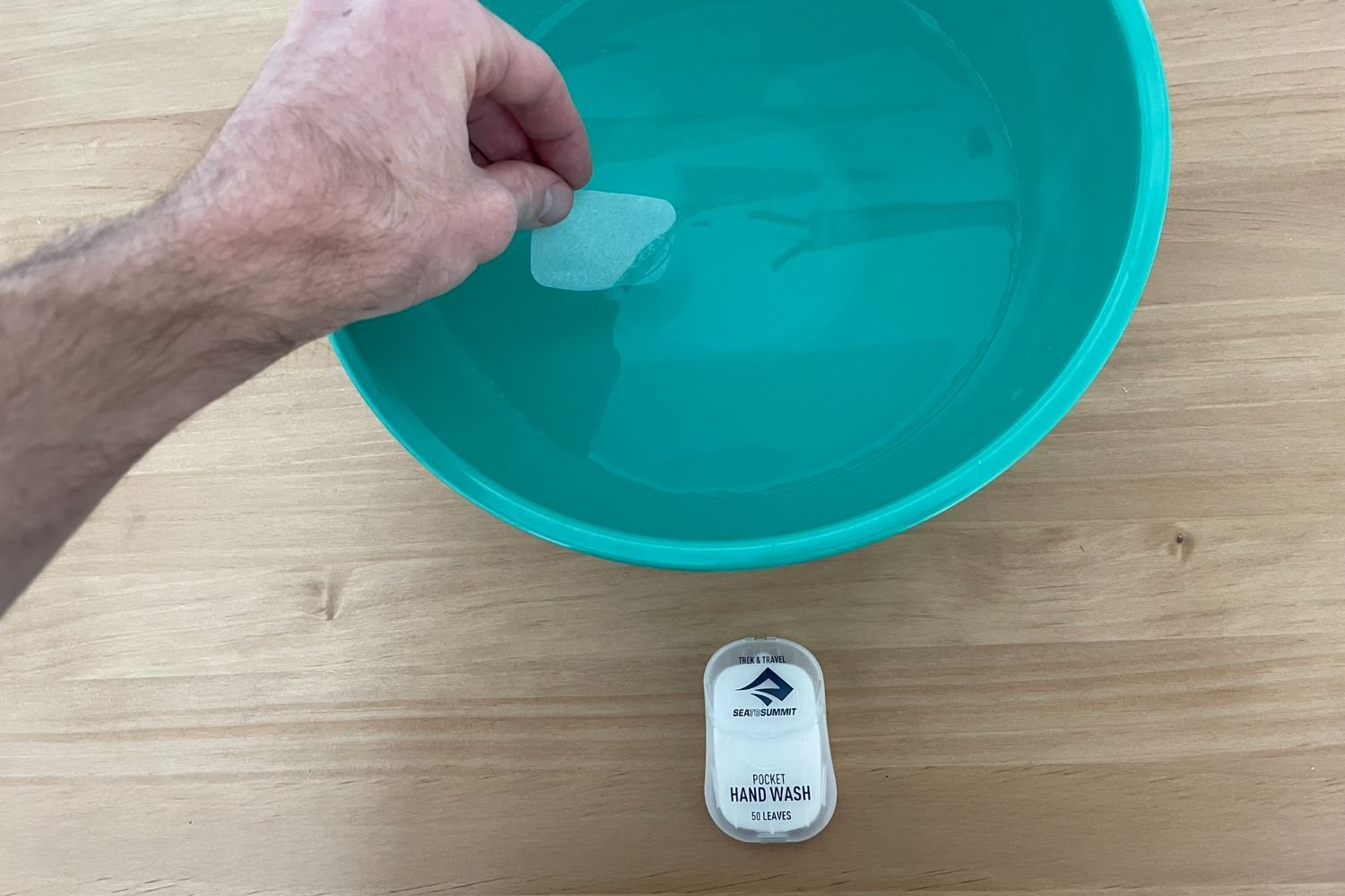  They don’t look like much, but the Sea To Summit Trek &amp; Travel Pocket Hand Soap sheets were a top performer for removing dirt and grime from hands. 