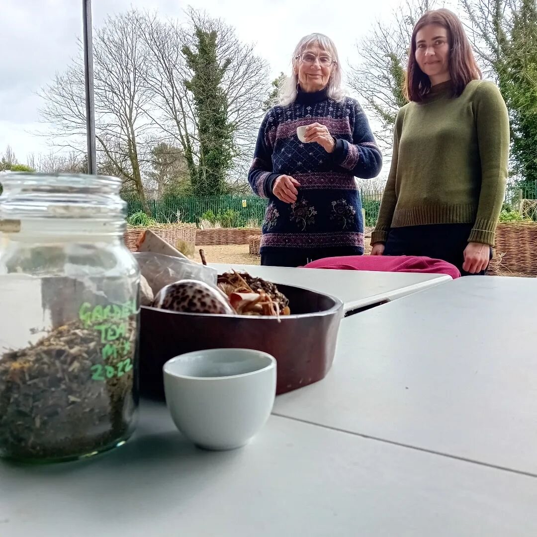 Thanks to Dinah and Miriam for a very lovely Climate Cafe this morning. Maybe not the usual way to celebrate Paddy's Day, but it's definitely green ☘️

The weather was unexpectedly lush amidst all the rain, so we were able to sit out and drink garden