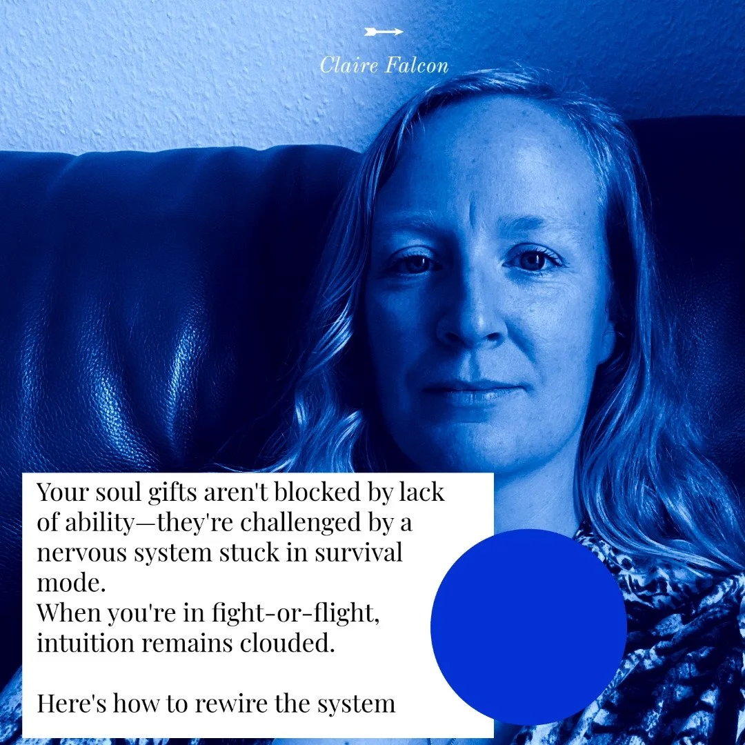 🧘 Why your intuition disappears the moment you need it most:

Let's be real&mdash;if you're tired of your intuitive abilities playing hide and seek, this is for you.

Here's what's sometimes happening:

Your nervous system can mistake soul expansion