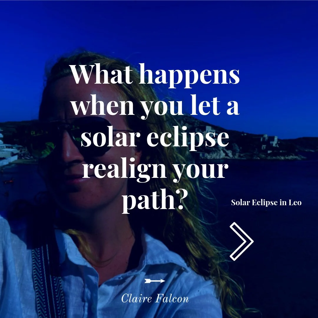 🔮 Ready or not, here she comes! The First Eclipse in Leo arrives...

I've studied astrology for over 2 decades, friends.

If there's one thing I've learned about eclipses, it's that they don't necessarily wait for you to feel ready.

They rearrange.