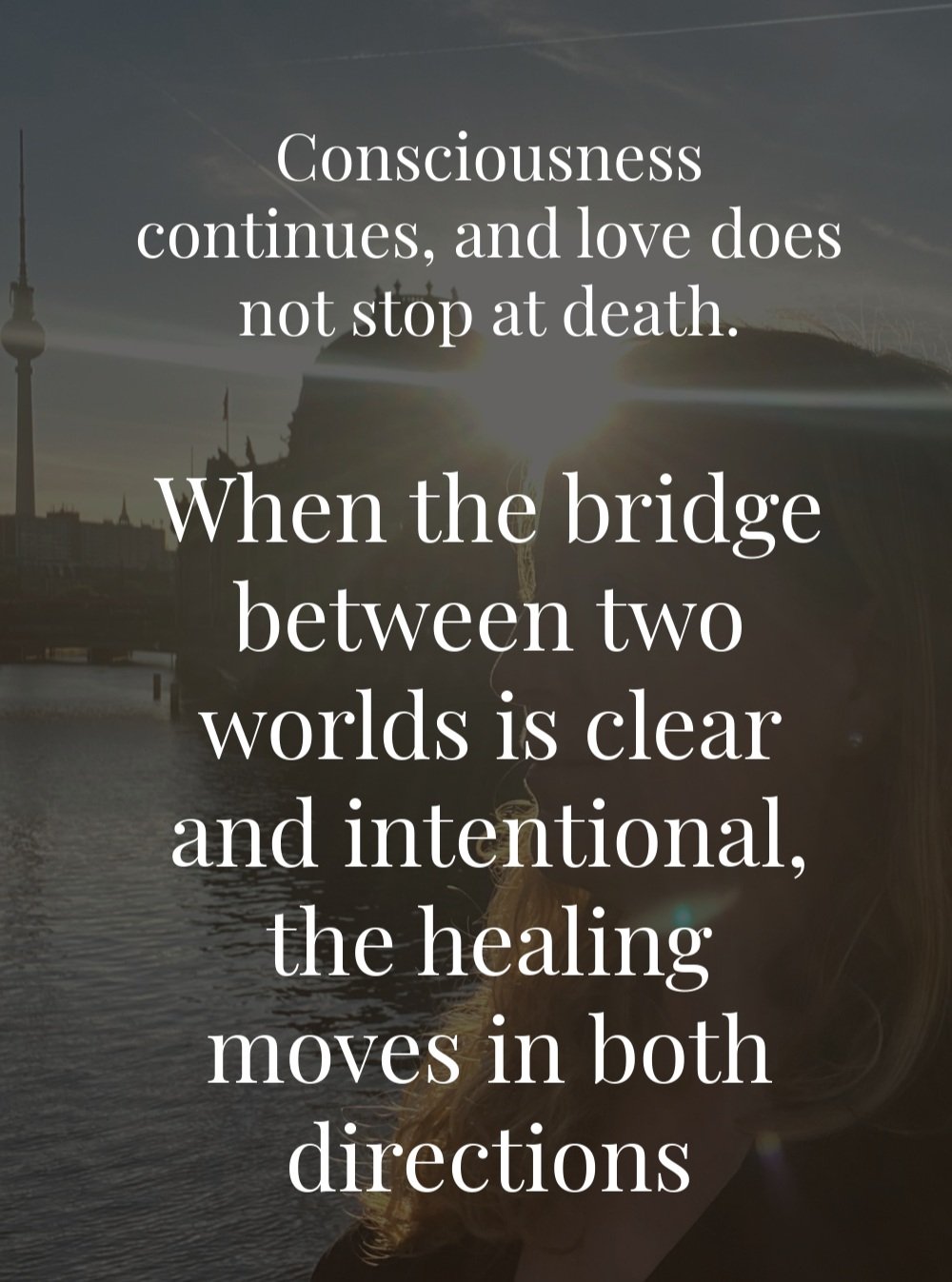 🤍 Love does not stop at physical death.

I know this because I've lived it, on both sides of the reading chair.

Years ago, a gifted medium brought through a childhood friend, who passed at just 19 years old.

She didn't give me vague generalities. 