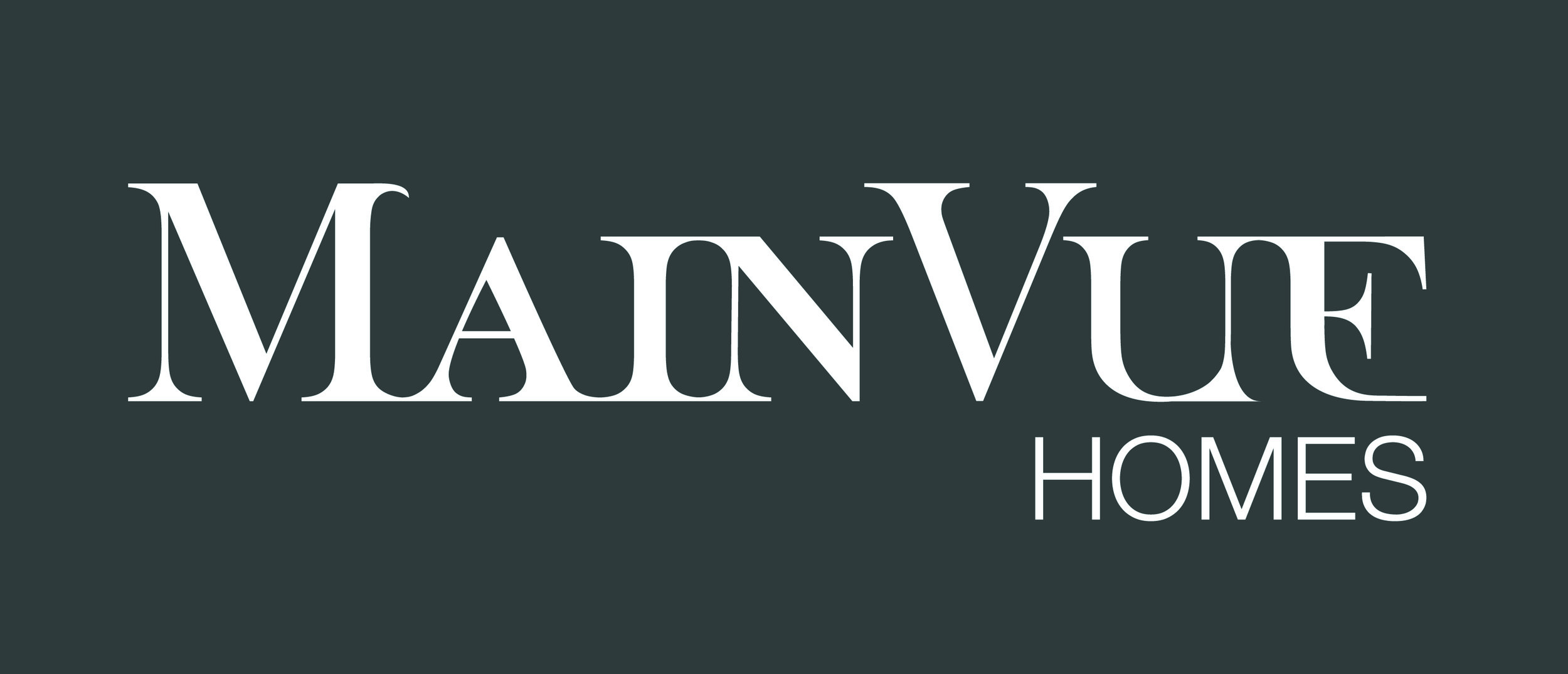 MainVue Homes, Brand, AUS/USA (Designed while working at Hive)