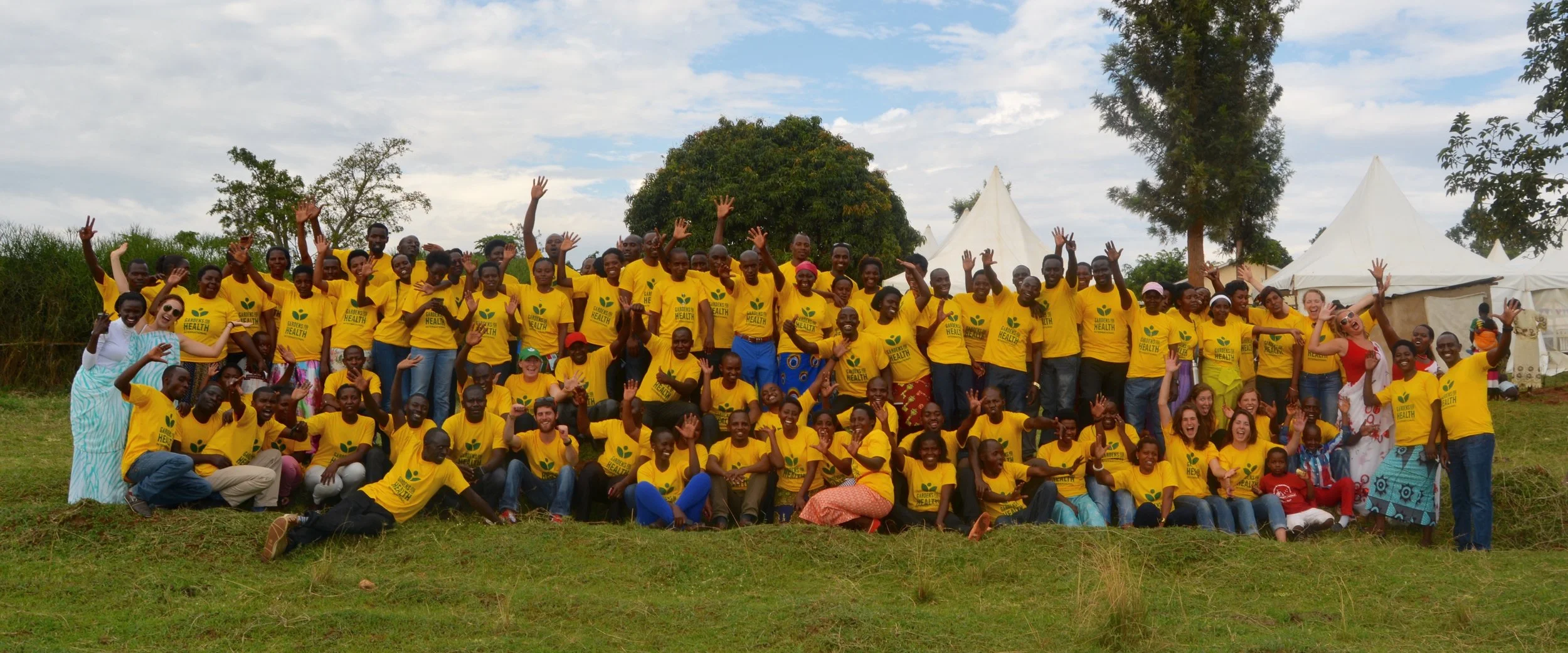 The GHI Team at a group retreat.