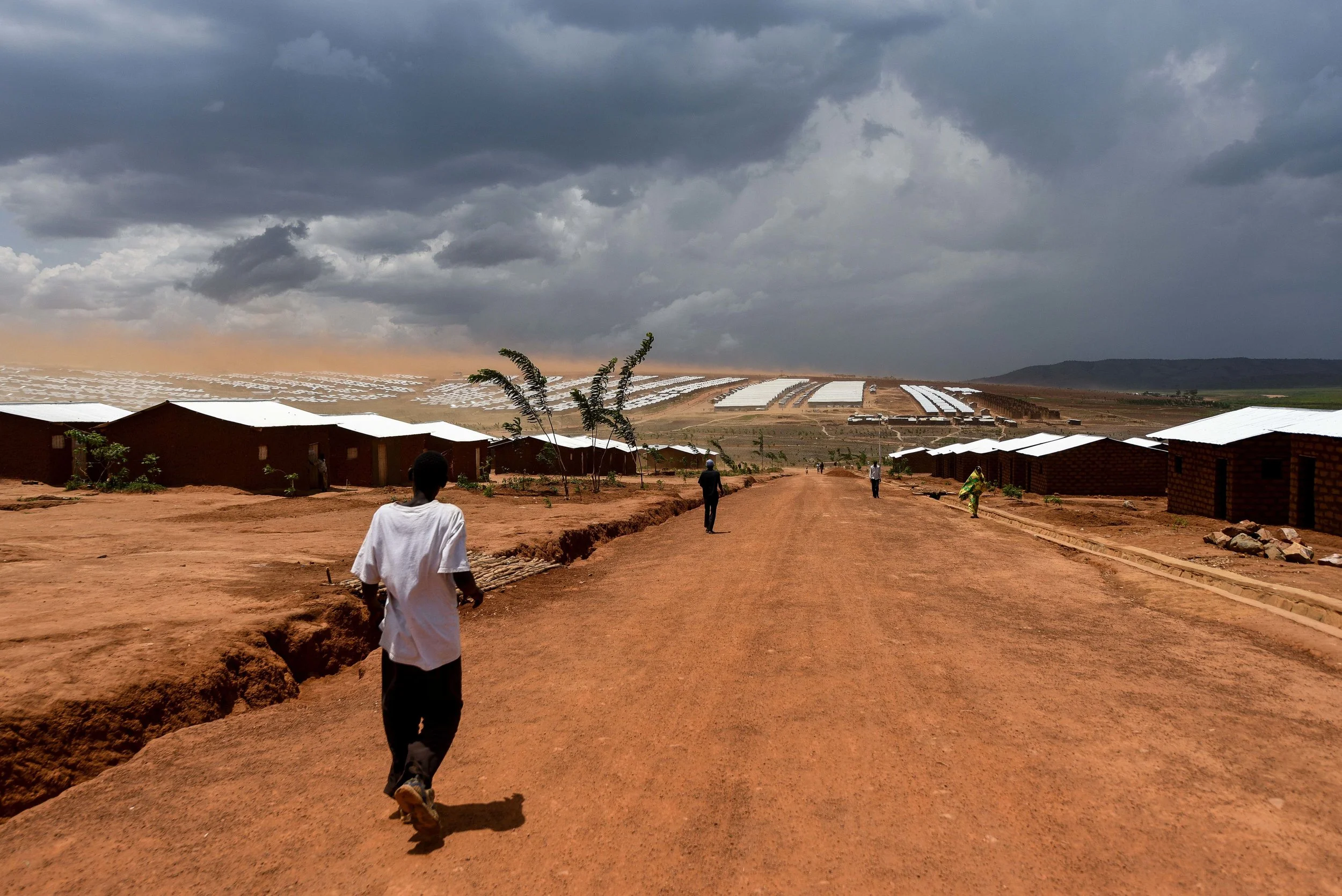 Mahama camp, located in Rwanda's eastern Kirehe District, hosts nearly 60,000 Burundians. October, 2017.