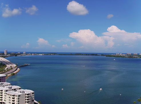 Penthouse-level view