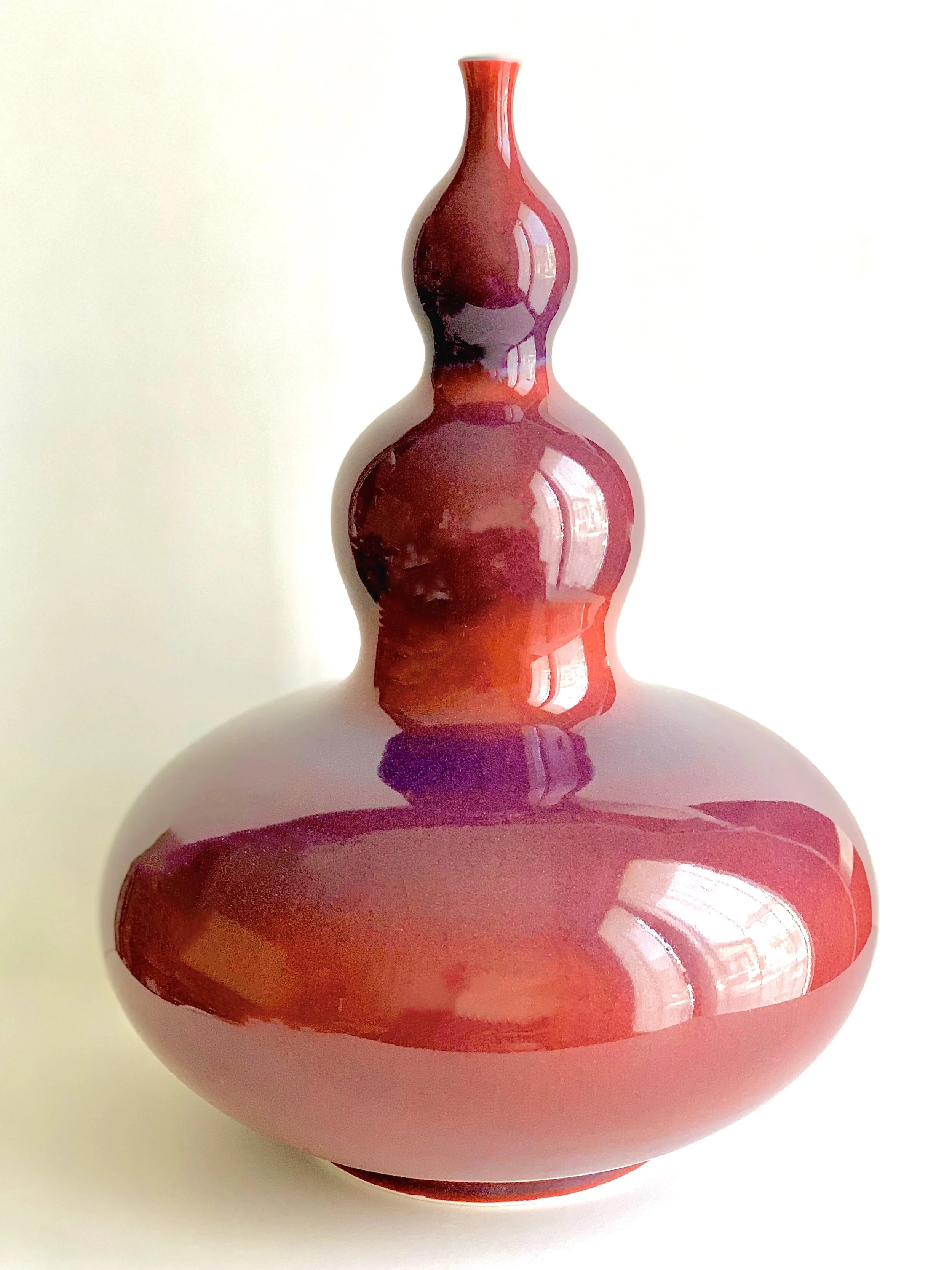 Hyôtan Rouge (Calebasse) - Cllestion Mme Le Roux (L25cm x H36cm)