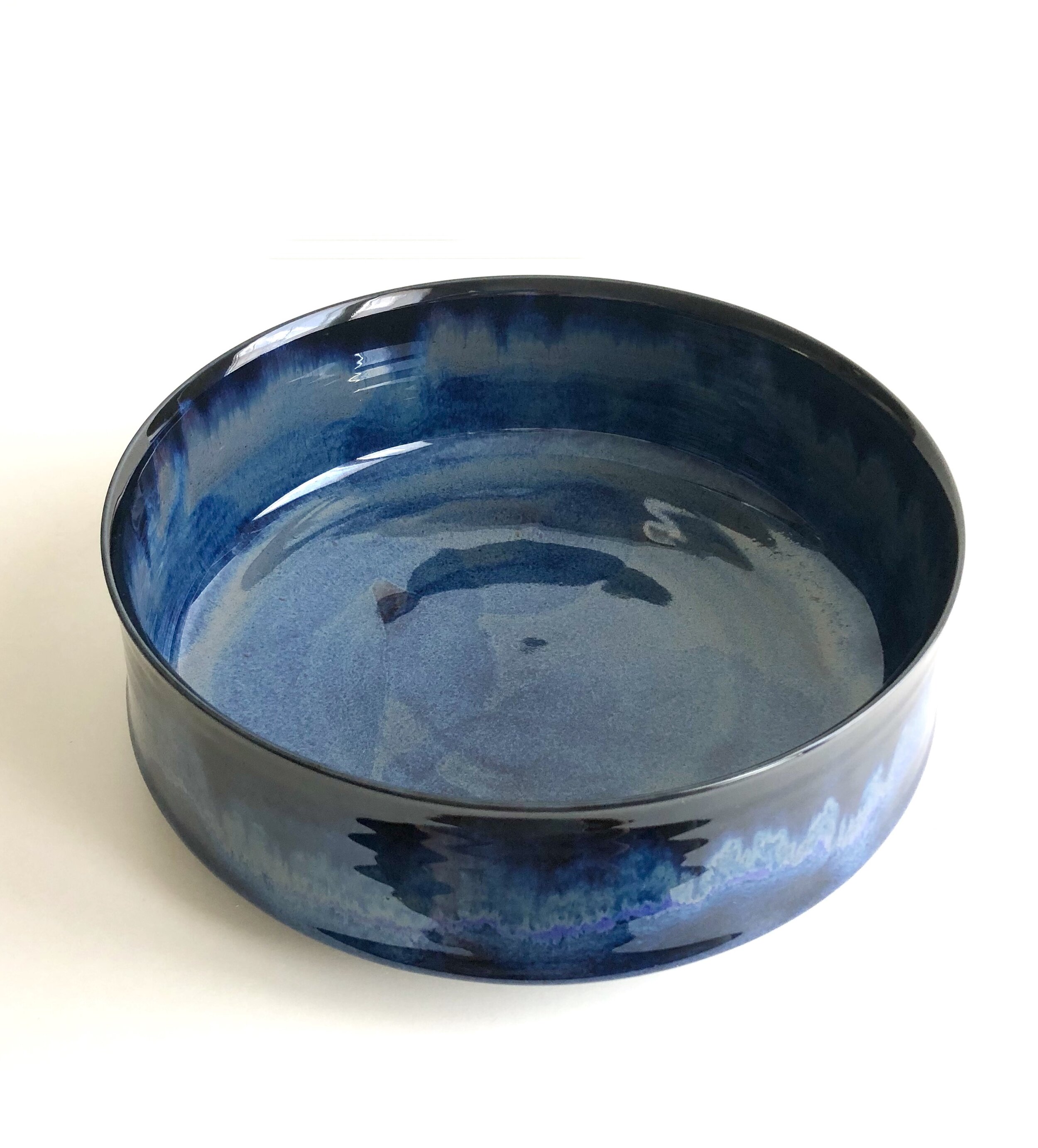 Grand Plat Profond / Océan (pièce unique)