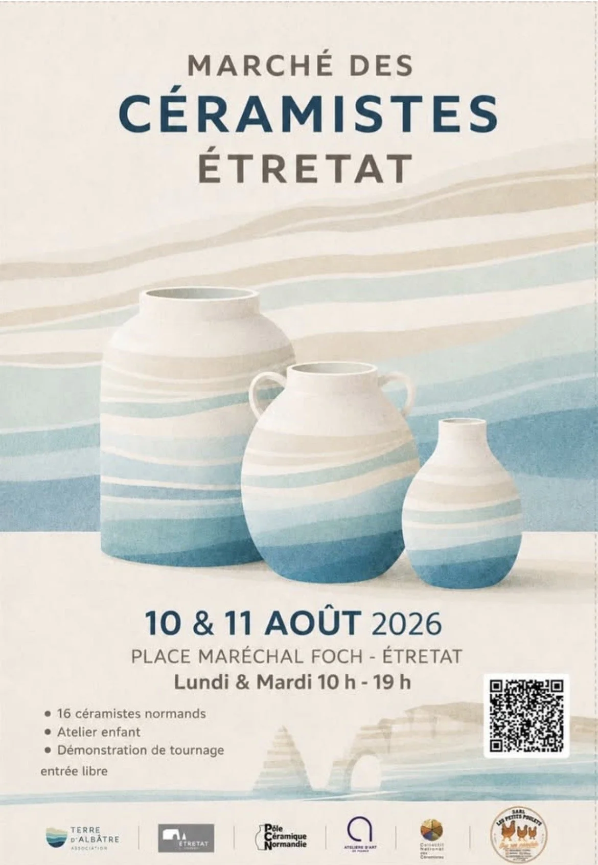 Marché des Céramistes Etretat 