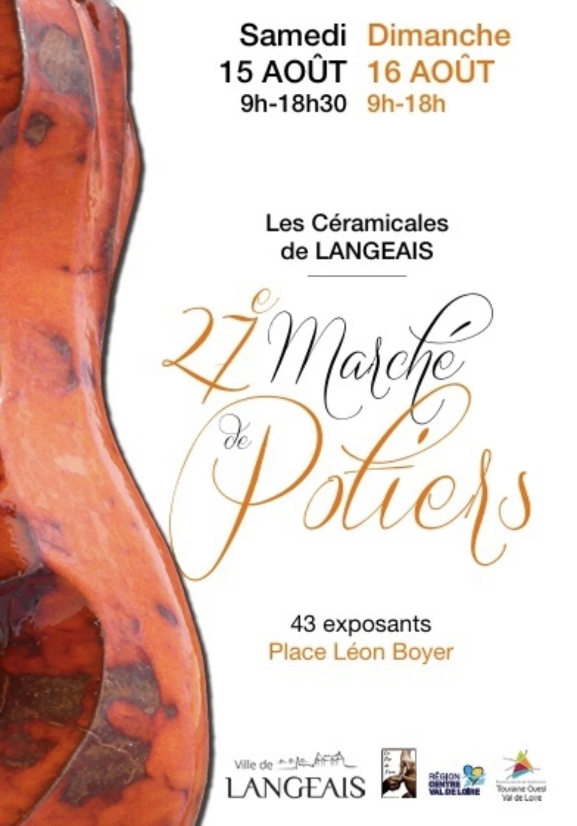 27ème Marché de Potiers "Les Céramicales de Langeais"