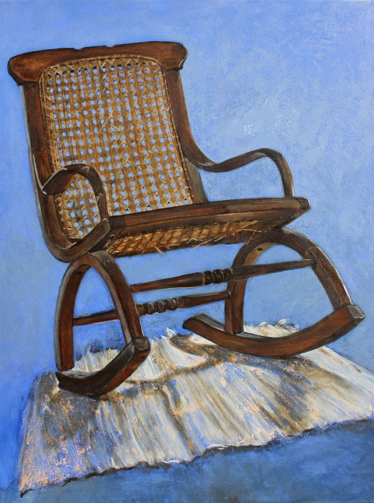 Attie's Rocker 24" x 32", oil on canvas
