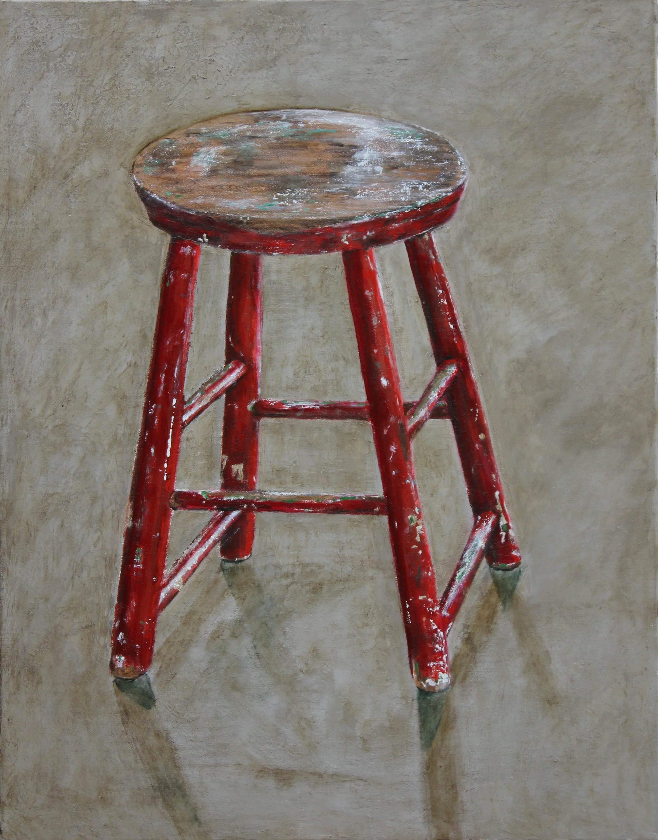 Useful 14" x 28", oil on canvas