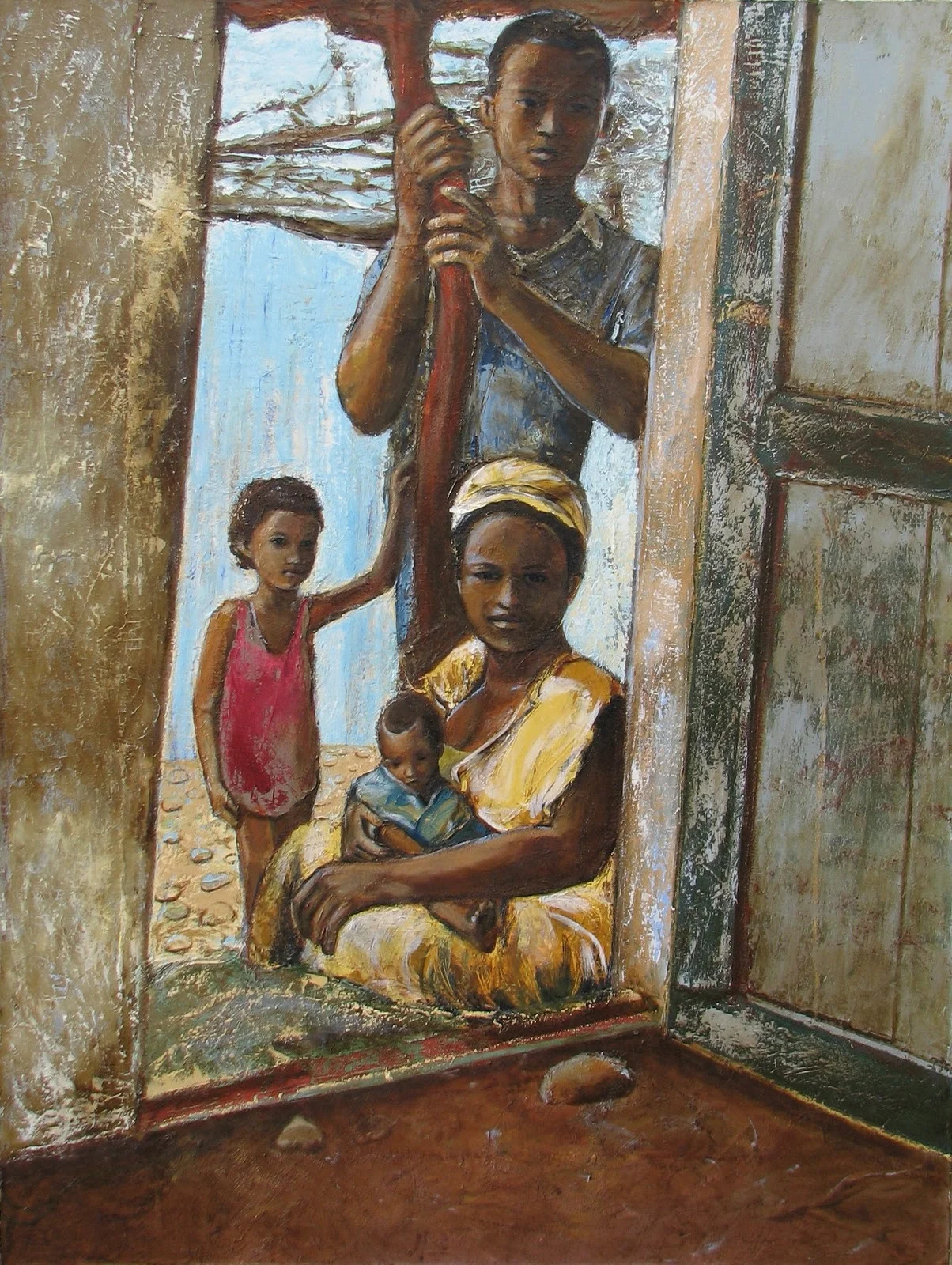 Hark All Ye Nations 30" x 40", oil on canvas